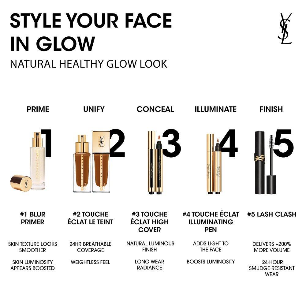 B85 - Yves Saint Laurent - Touch Eclat Foundation - 6