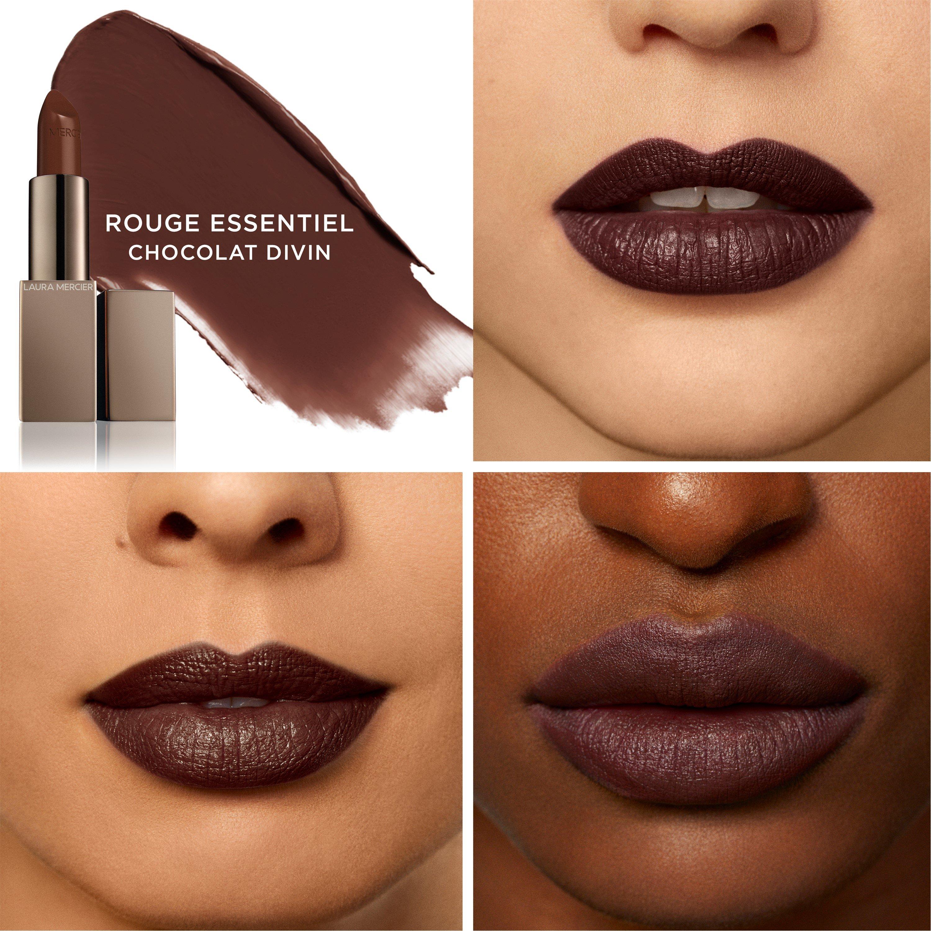 Chocolat Divin - Laura Mercier - Rouge Essentials Silky Creme Lipstick - 3