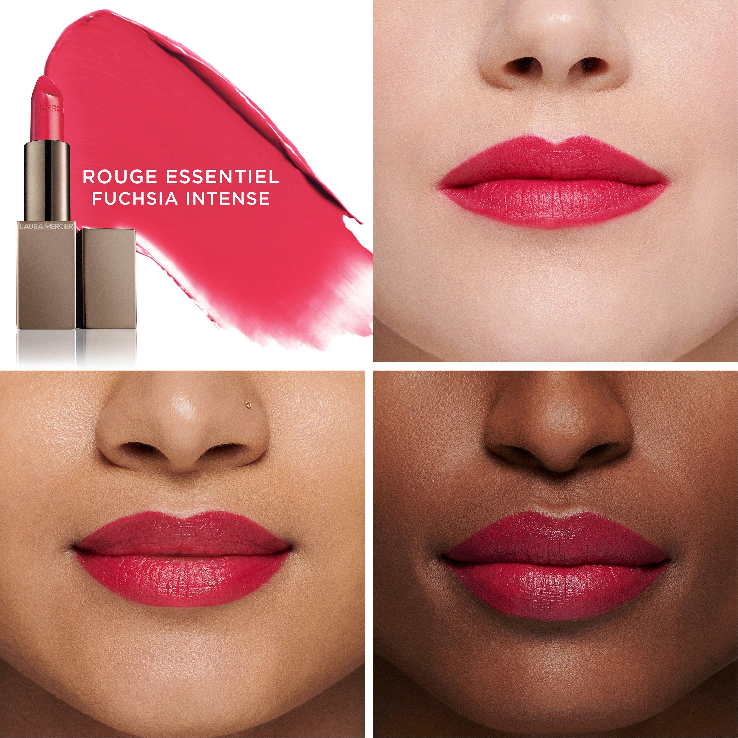 Fuchsia Intense - Laura Mercier - Rouge Essentials Silky Creme Lipstick - 3
