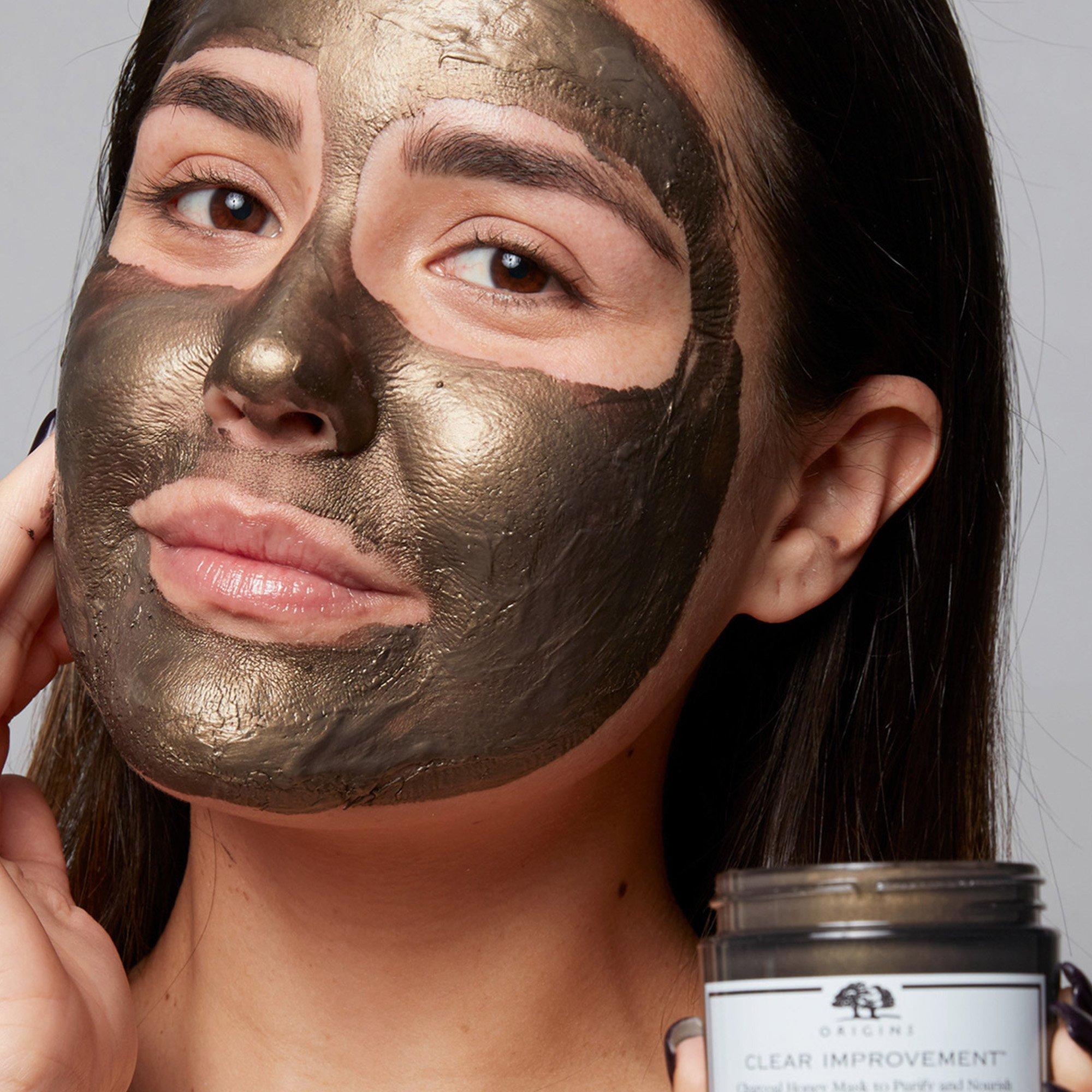 Cream - Origins - Clear Improvement Charcoal Honey Mask - 4