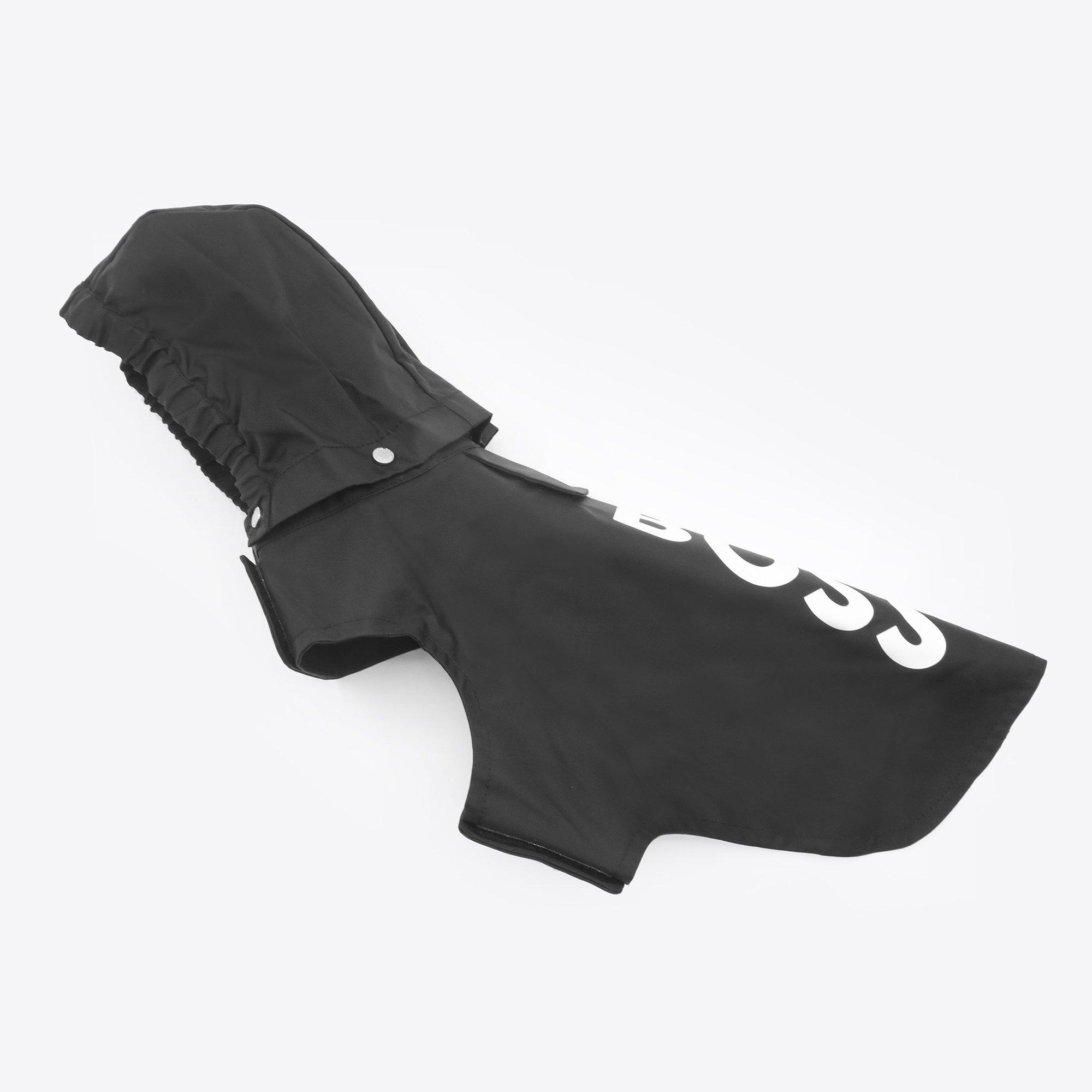 Black - Kanine - BOSS Raincoat Dog Coat - 2