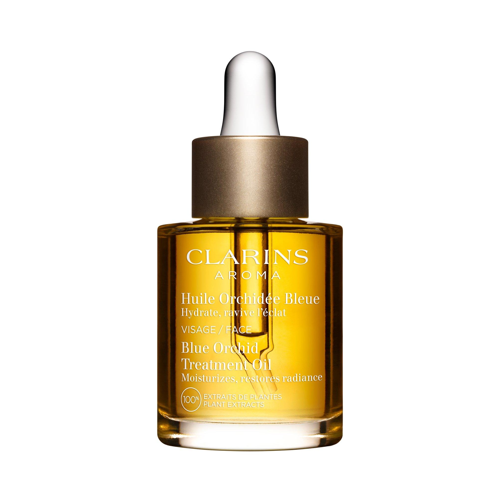 Clarins Blue Orchid Face Treatment Oil - Clear - Size 30 ml