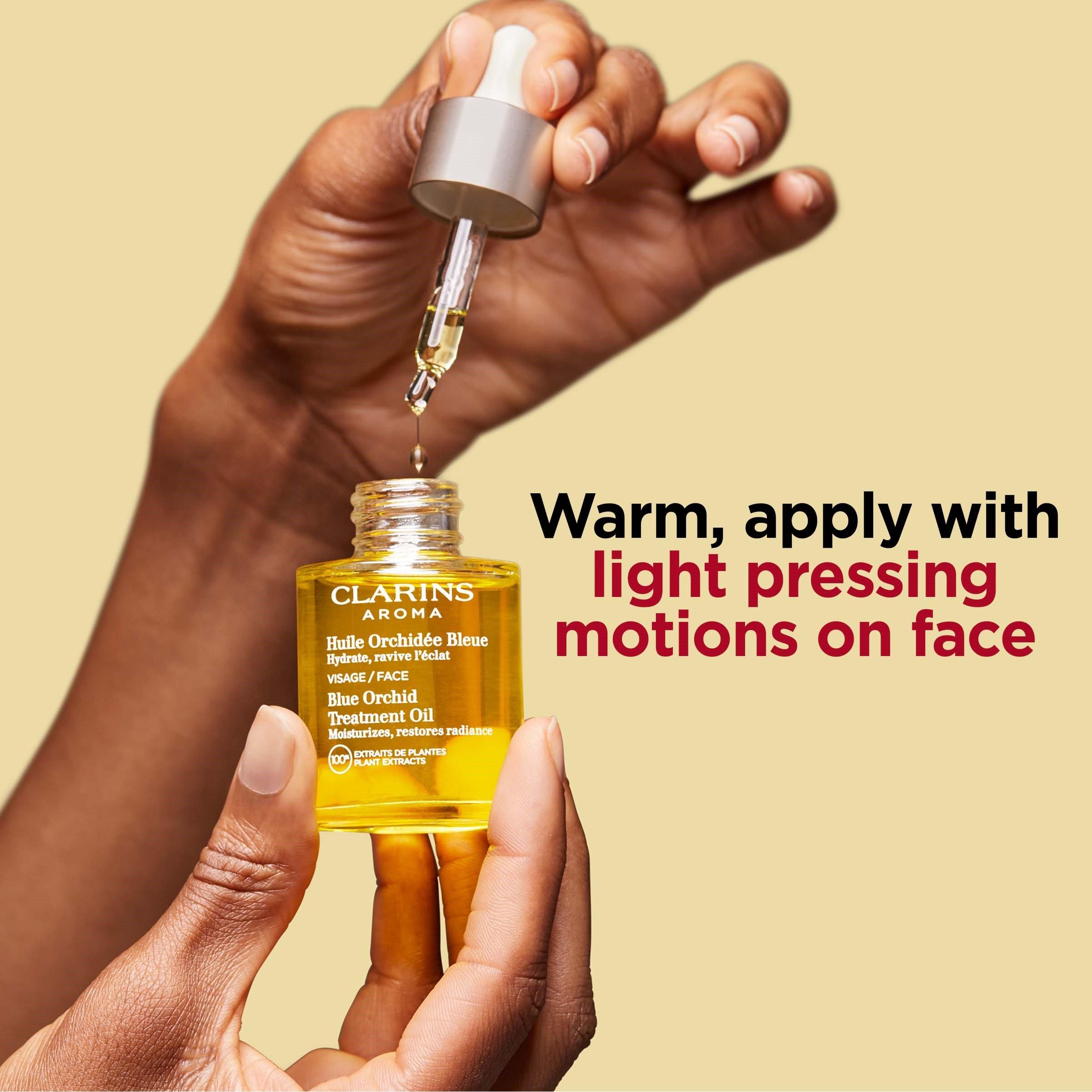 Clear - Clarins - Blue Orchid Face Treatment Oil - 8