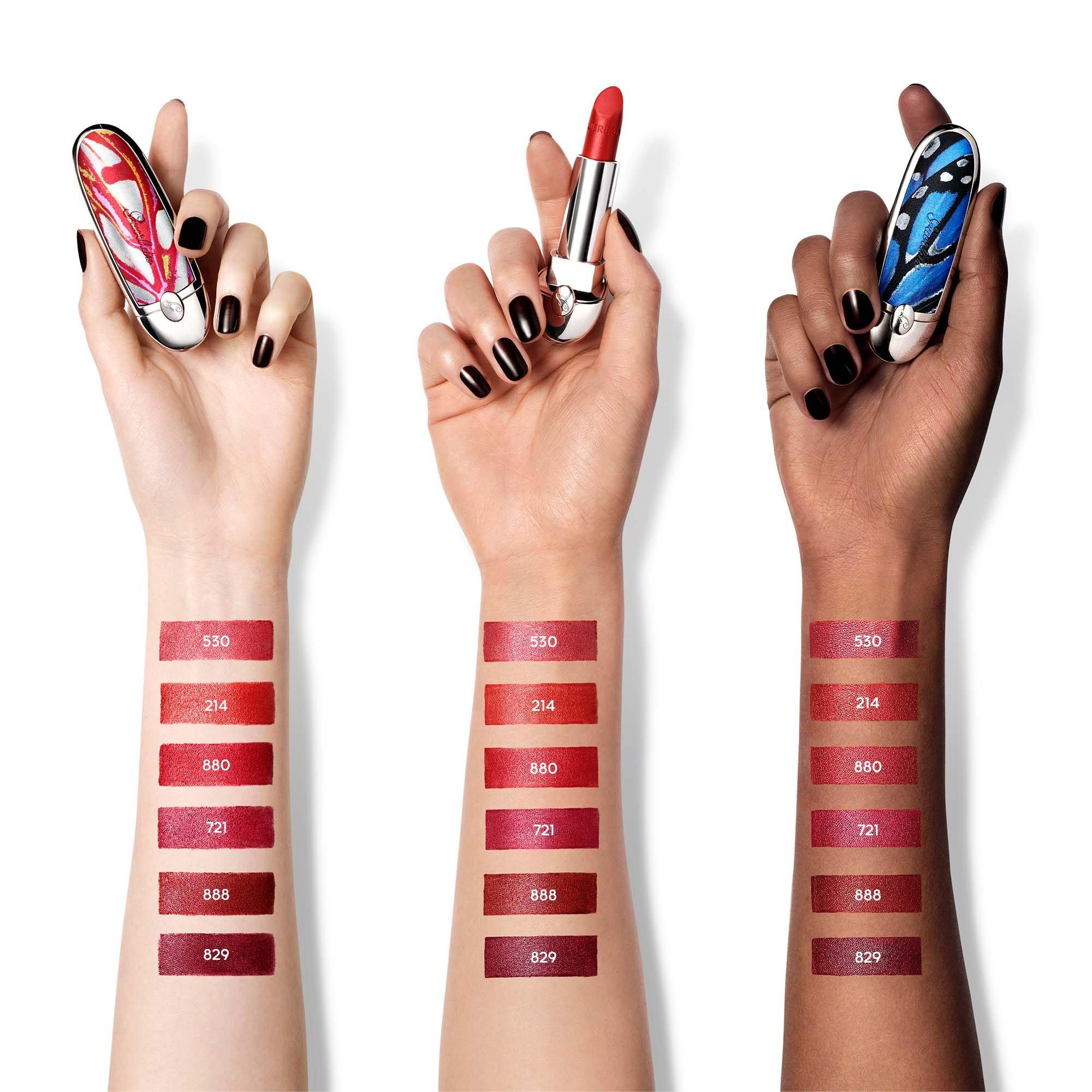 829 - Guerlain - Rouge G Luxurious Velvet Metal 16-hour wear velvet metal lipstick - 5