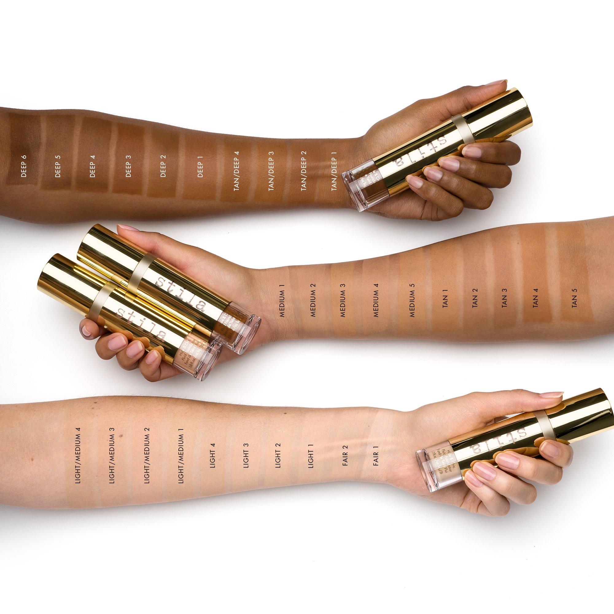 Tan/Deep 2 - Stila - Hide & Chic Fluid Foundation - 3