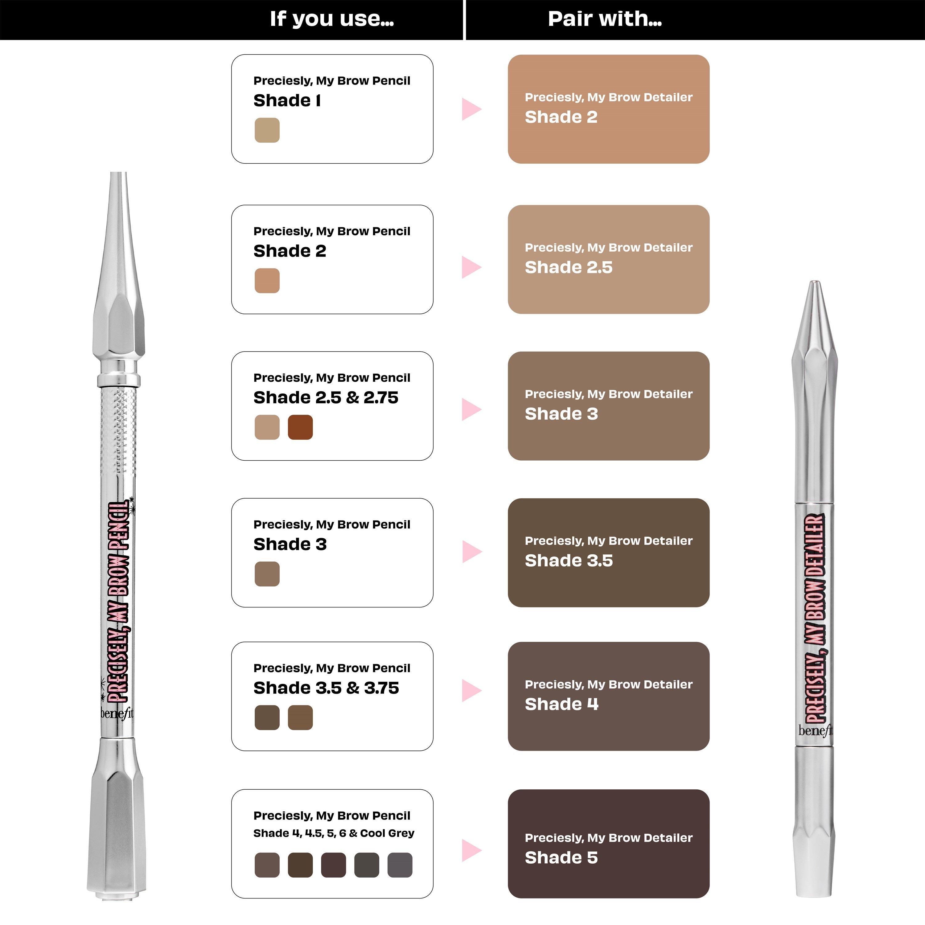 4 - Benefit - benefit Precisely My Brow Detailer 0.8mm-Tip Eyebrow Pencil - 4