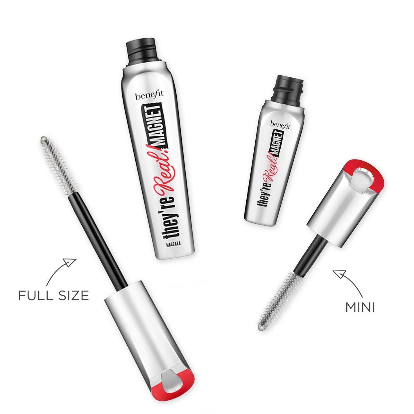 Black - Benefit - They're Real Magnet Extreme Lifting & Lengthening Mascara Mini - 2