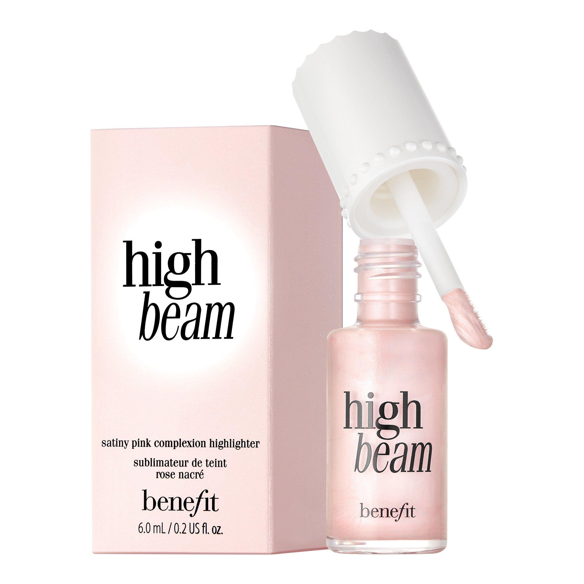 Benefit Women's Satiny Pink High Beam Complexion Highlighter 6Ml - Image 10