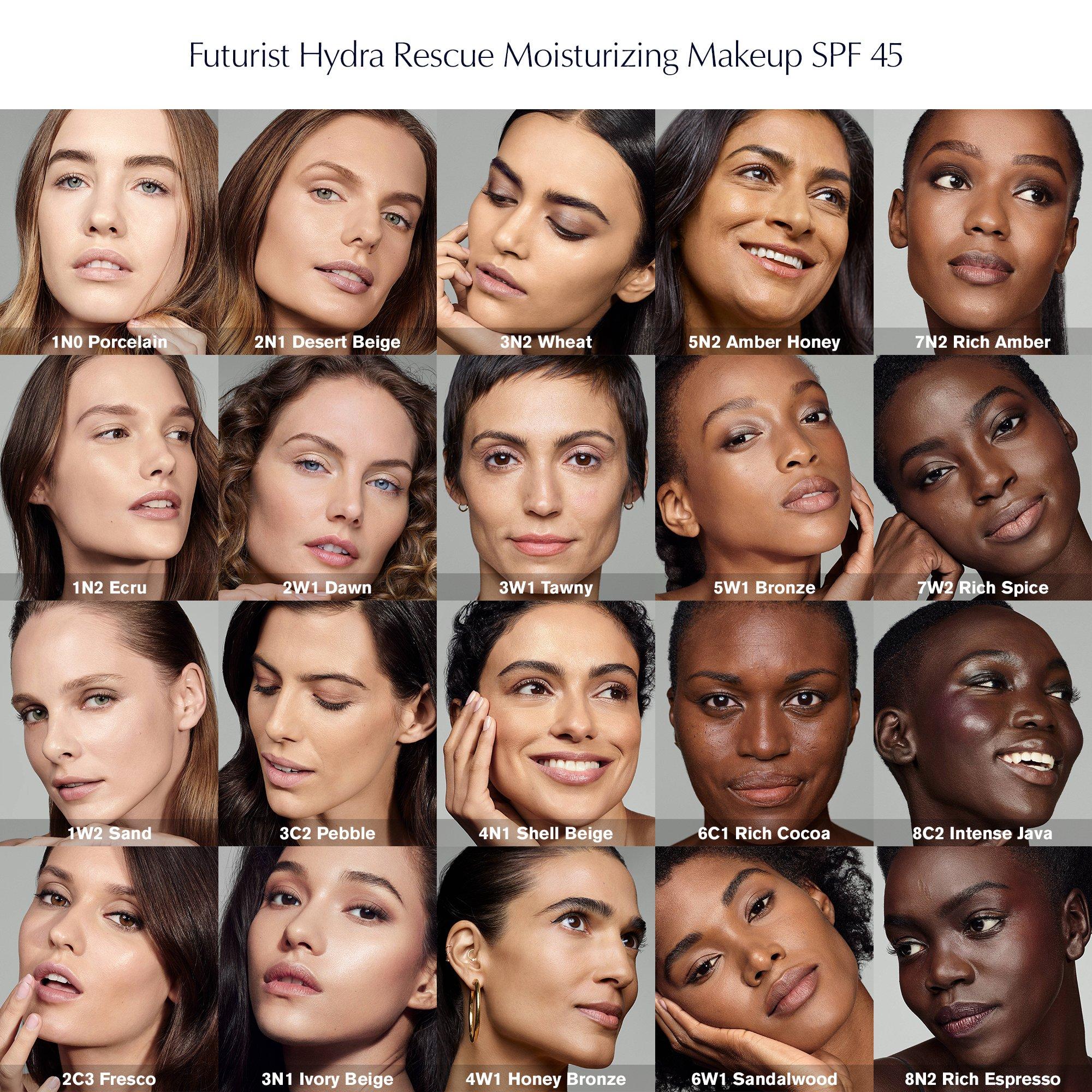 1N0 Porcelain - Estee Lauder - Futurist Hydra Rescue Moisturizing Foundation SPF45 35ml - 7