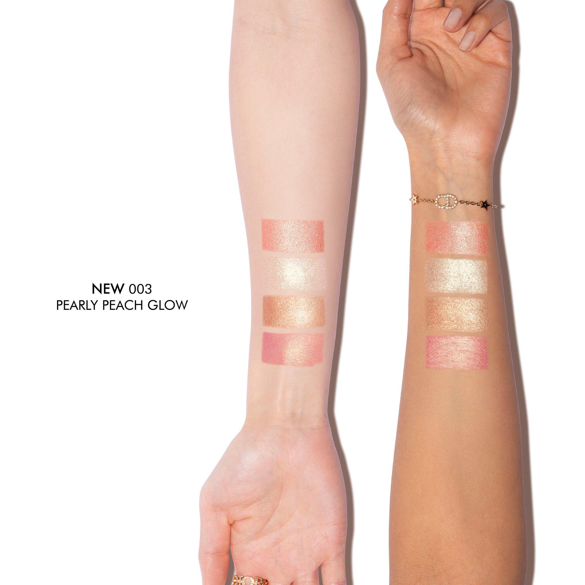 Pearly Peach Gl - DIOR - Backstage Glow Maximizer Palette - 4