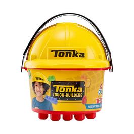 Tonka GAME Tonka Tough Hard Hats And Blocks Bucket