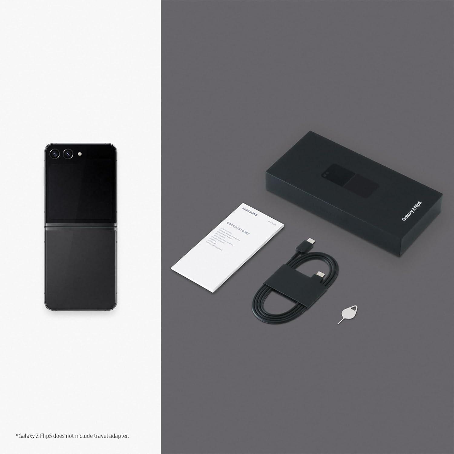 Samsung Galaxy Z Flip 5 本体 512GB ブラック New Samsung Galaxy Z Flip5 Graphite 512GB Wholesale