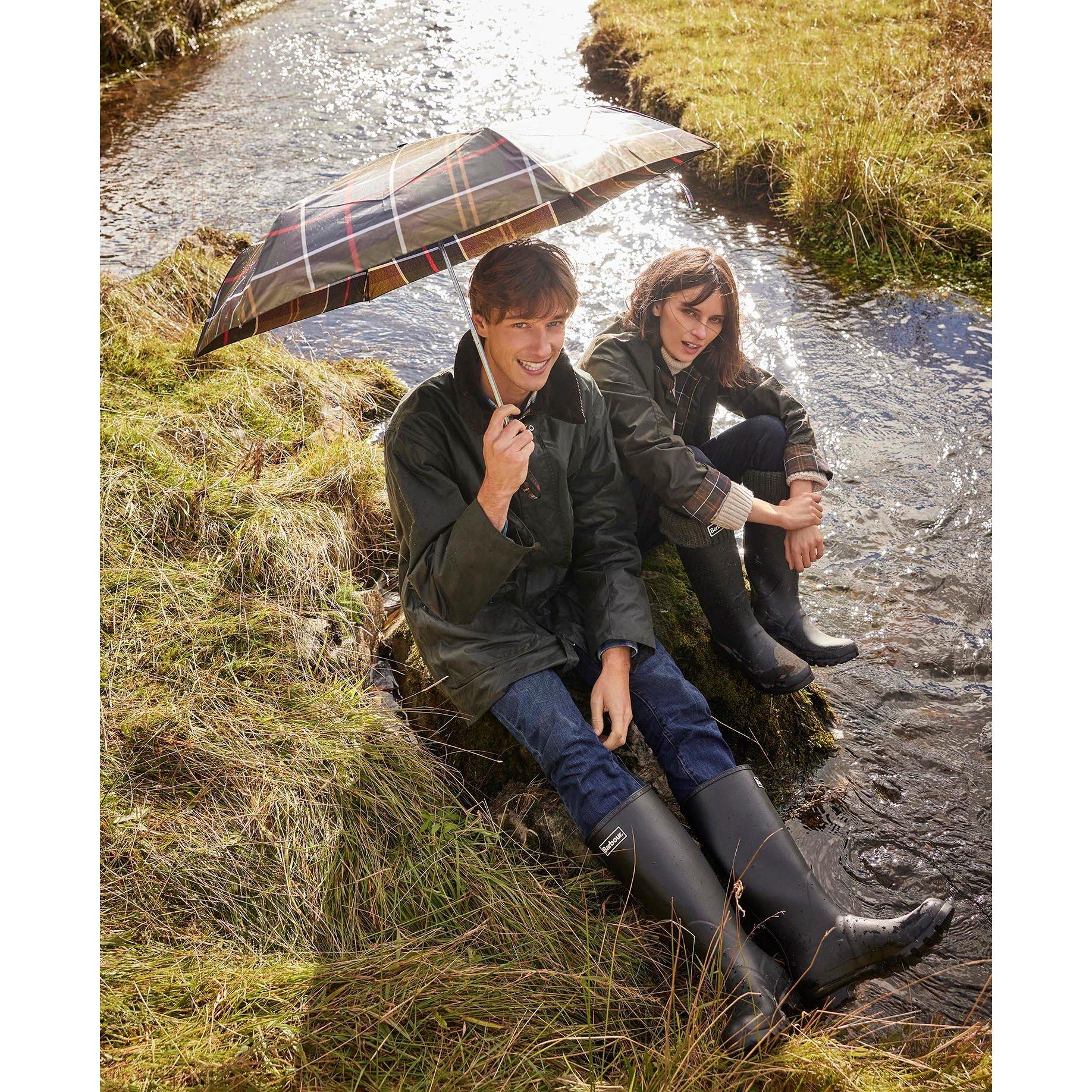 Classic Tartan - Barbour - Tartan Walking Umbrella - 4