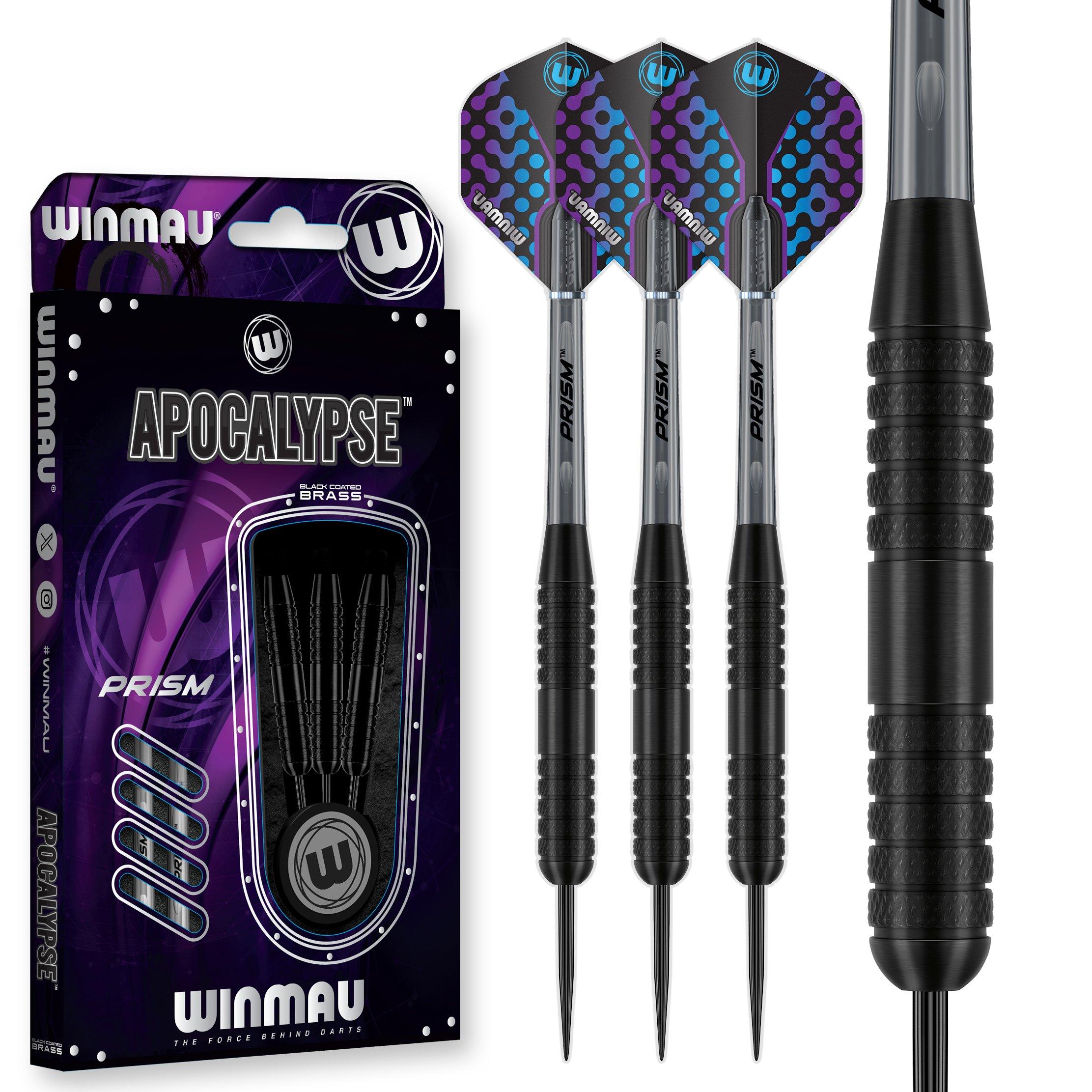 Black - Winmau - Apocalypse Brass Darts - 2
