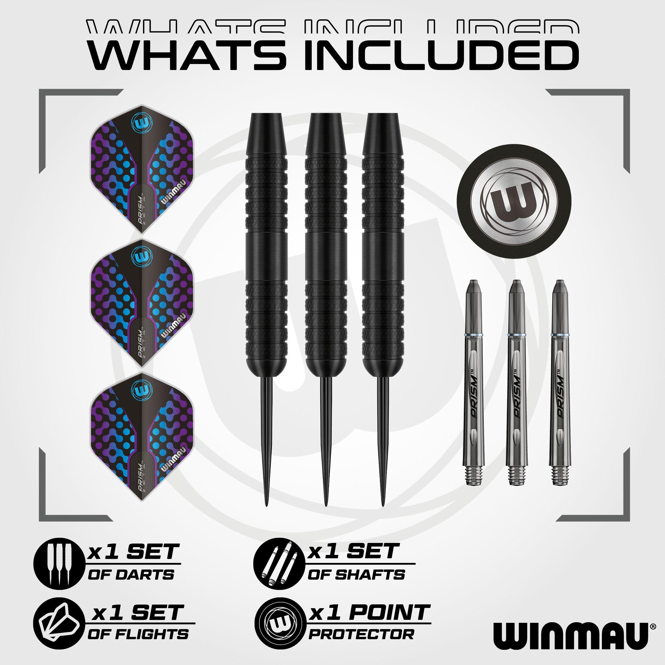Black - Winmau - Apocalypse Brass Darts - 3