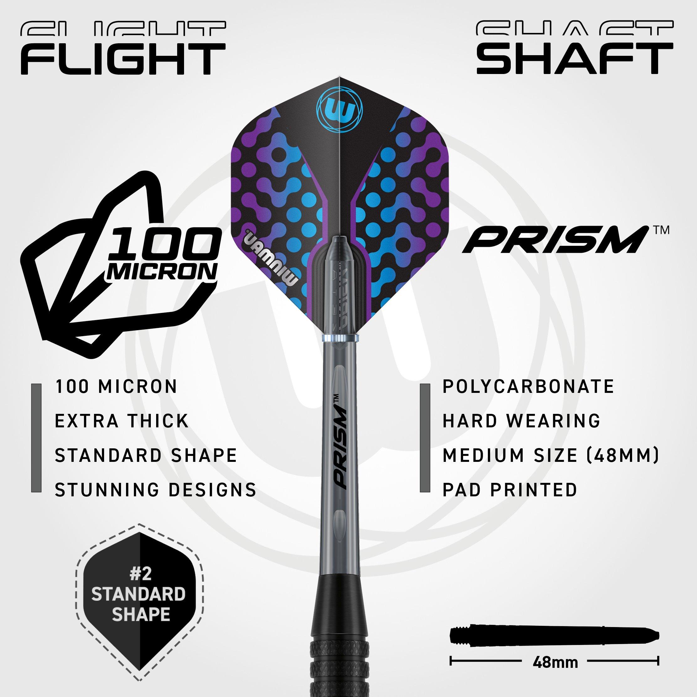 Black - Winmau - Apocalypse Brass Darts - 4