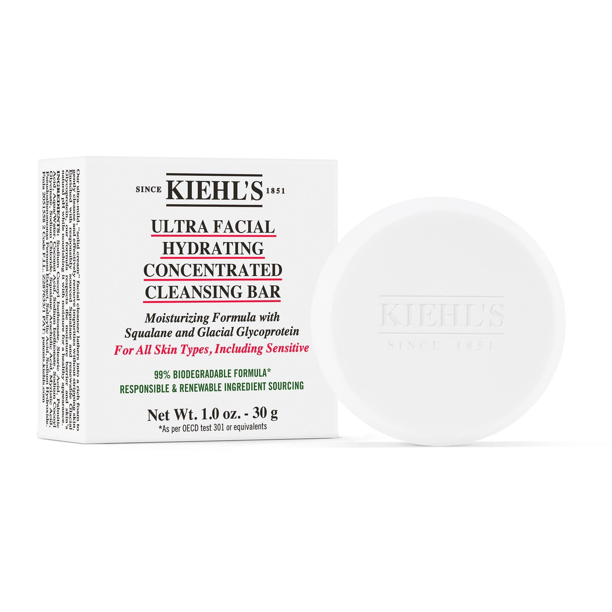 Clear - Kiehls - Ultra Facial Hydrating Concentrated Cleansing Bar - 2