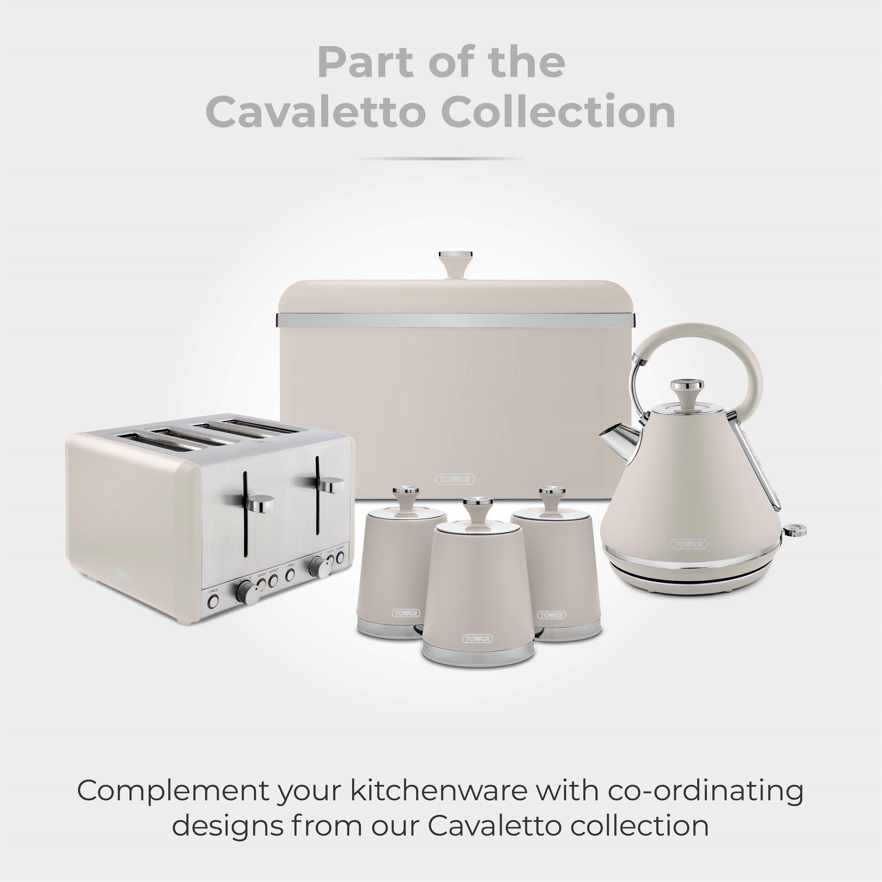 Latte - Tower - Cavaletto Bread Bin Latte - 7