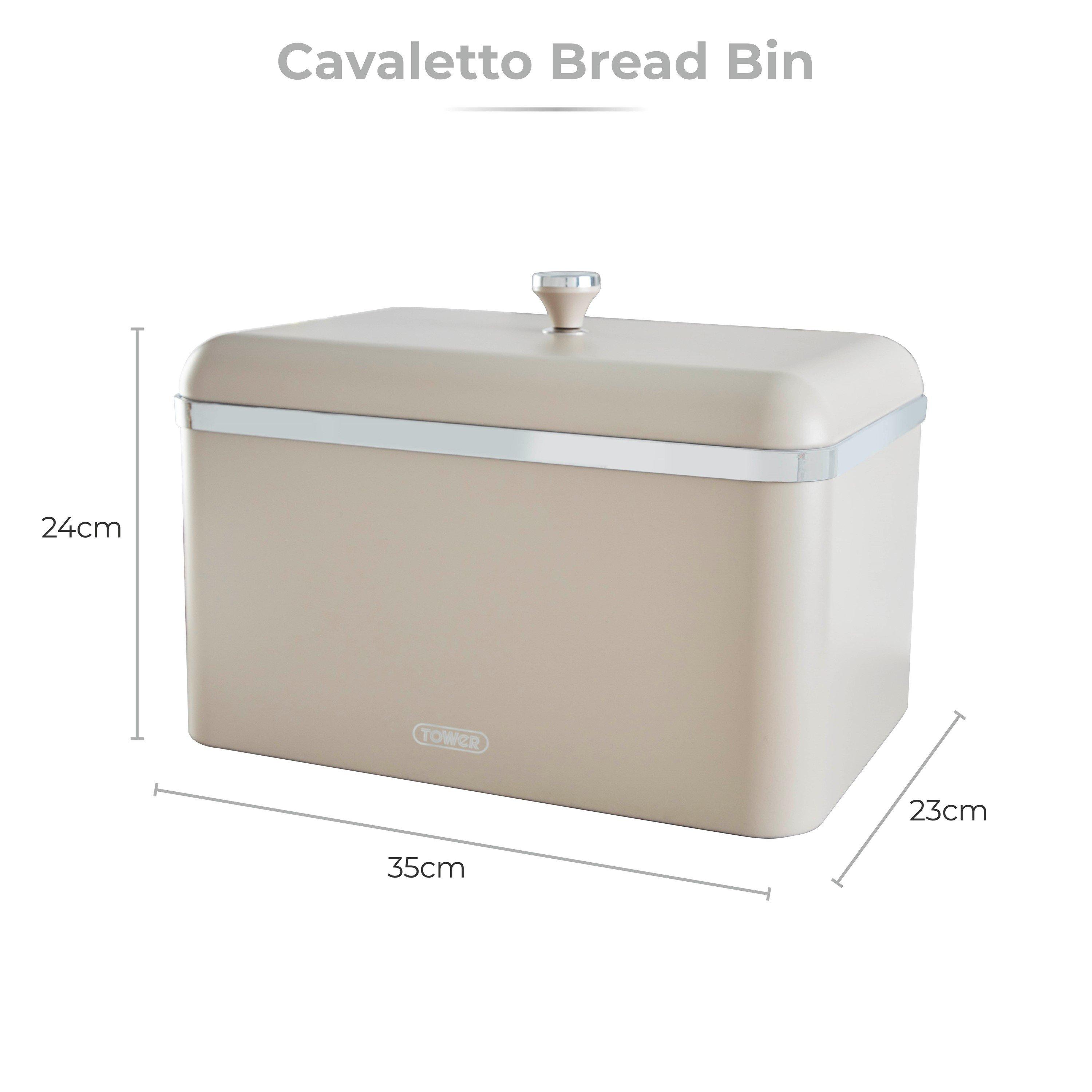 Latte - Tower - Cavaletto Bread Bin Latte - 8