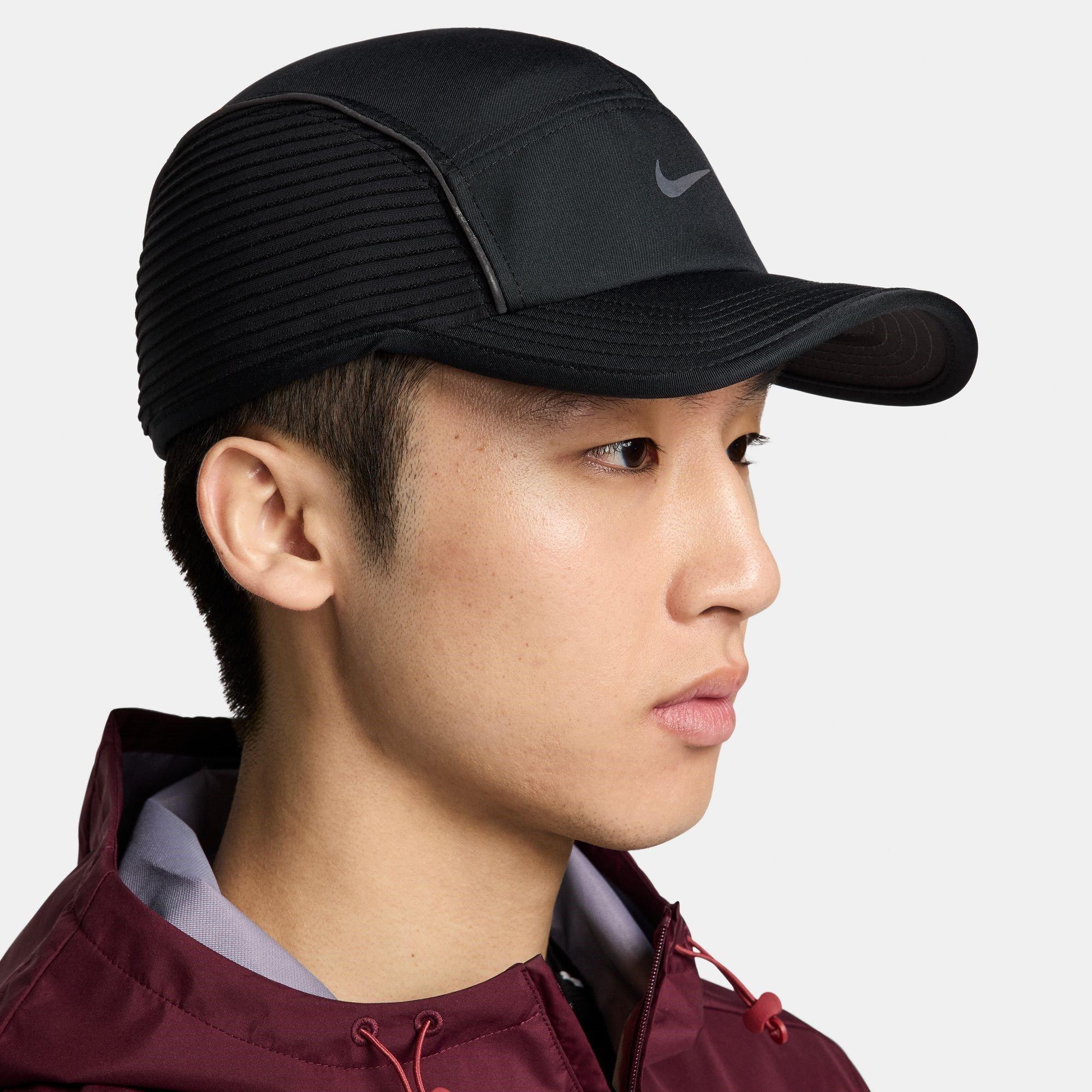 Sort/Sølv - Nike - Dri-FIT ADV Fly Unstructured AeroBill AeroAdapt Cap - 7