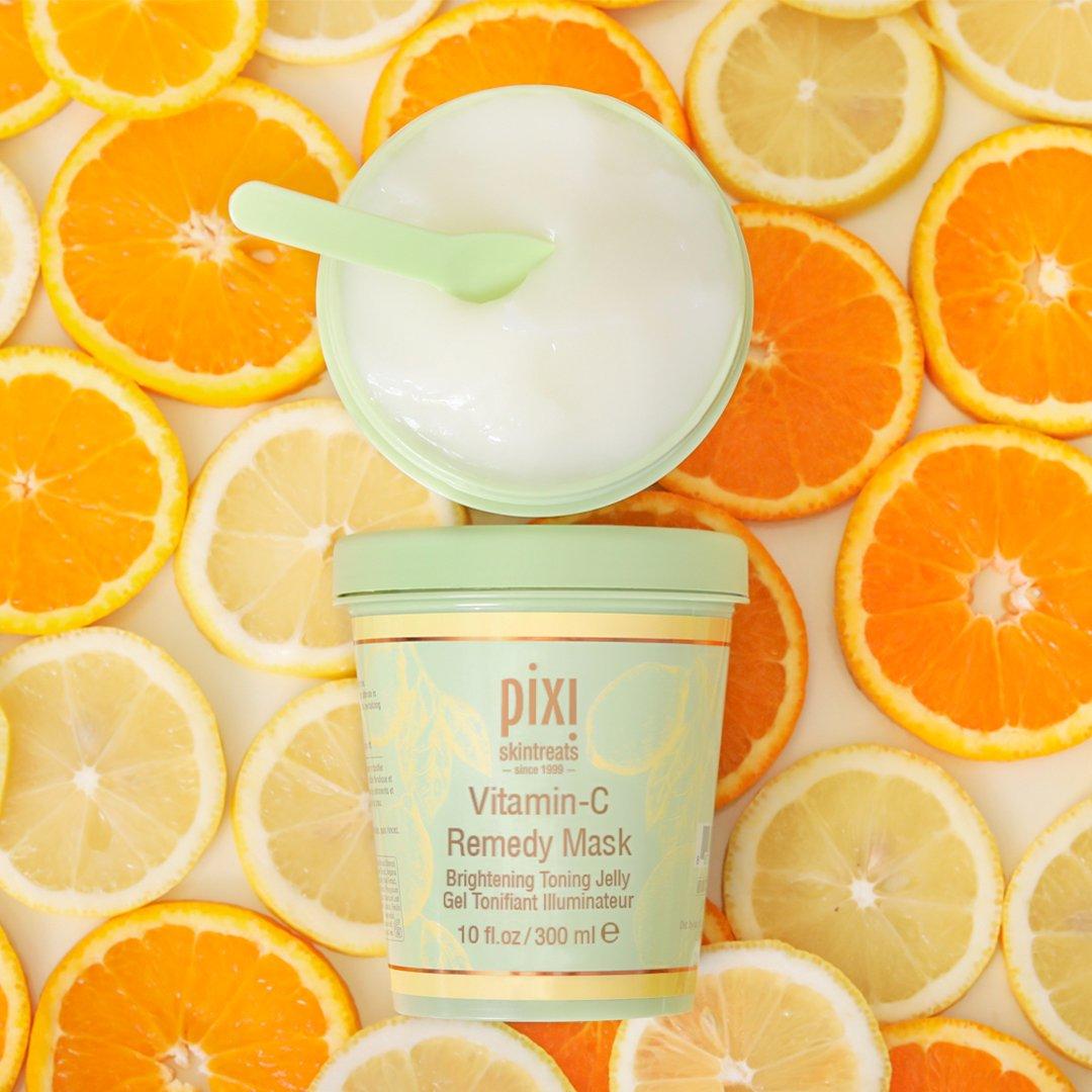 Mask - Pixi - Pixi Brightening & Firming Vitamin-C Face Mask 300ml - 4
