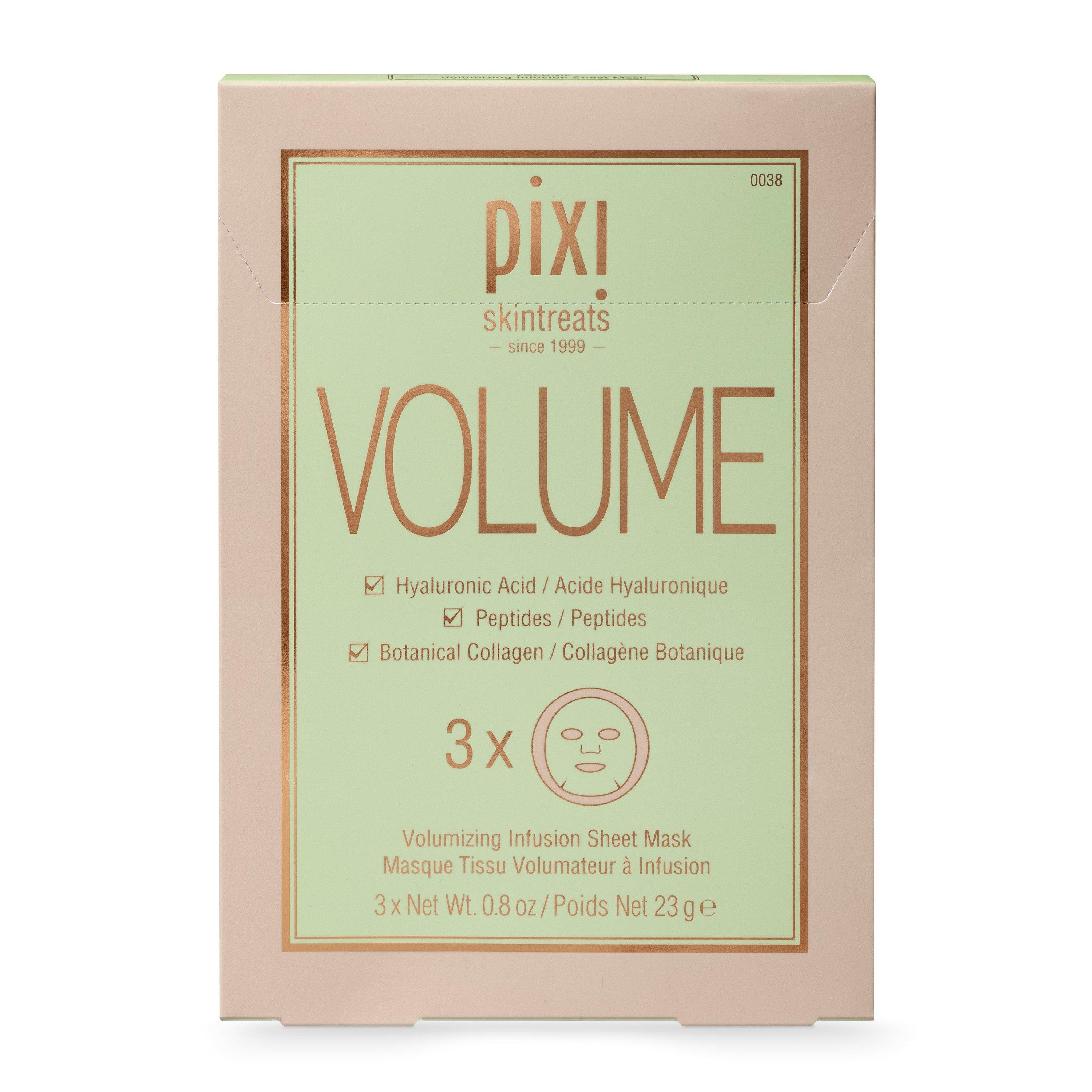Sheet - Pixi - Volume Collagen Boosting Sheet Face Mask (x3) - 1