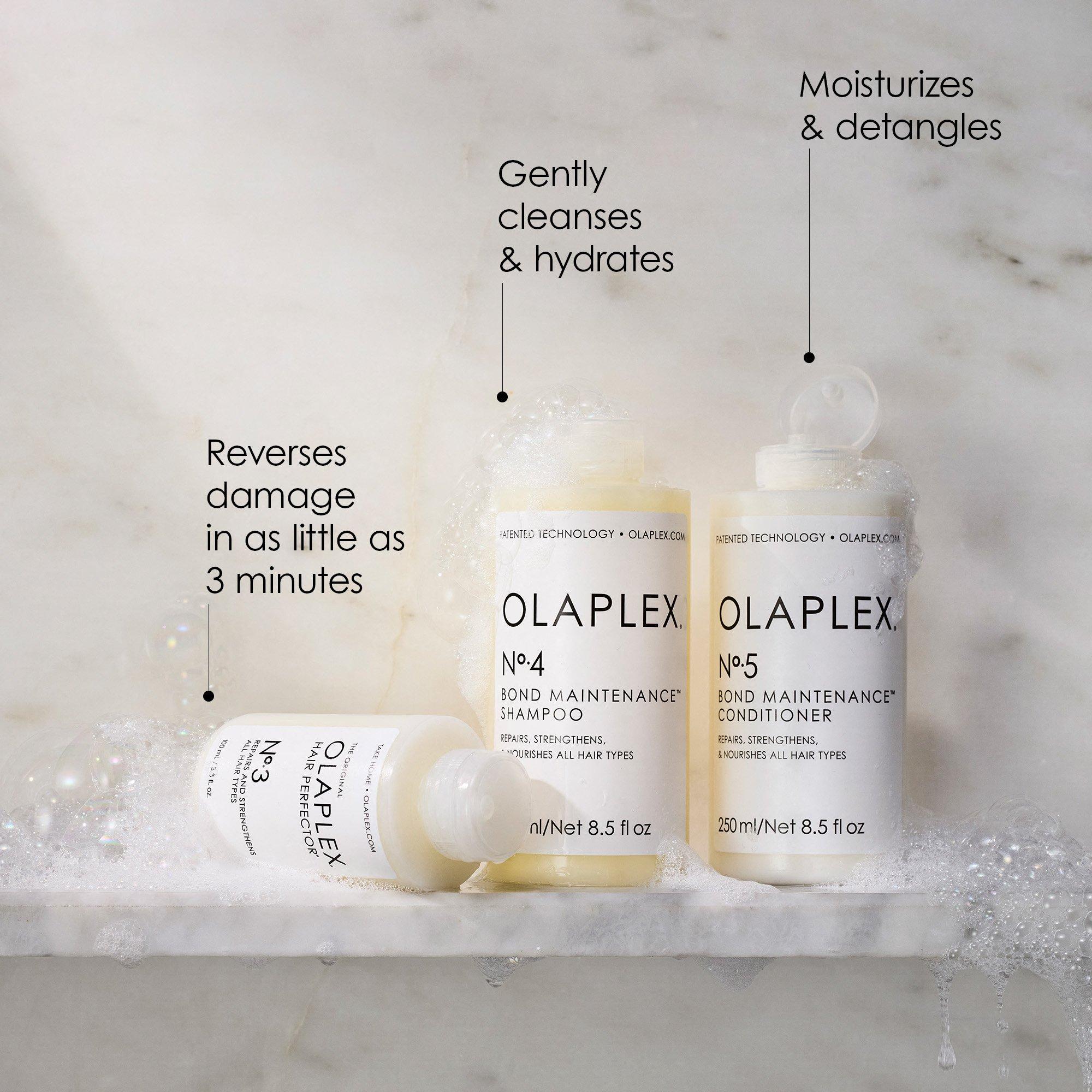 White - Olaplex - No. 4 Bond Maintenance Shampoo 250ml - 7
