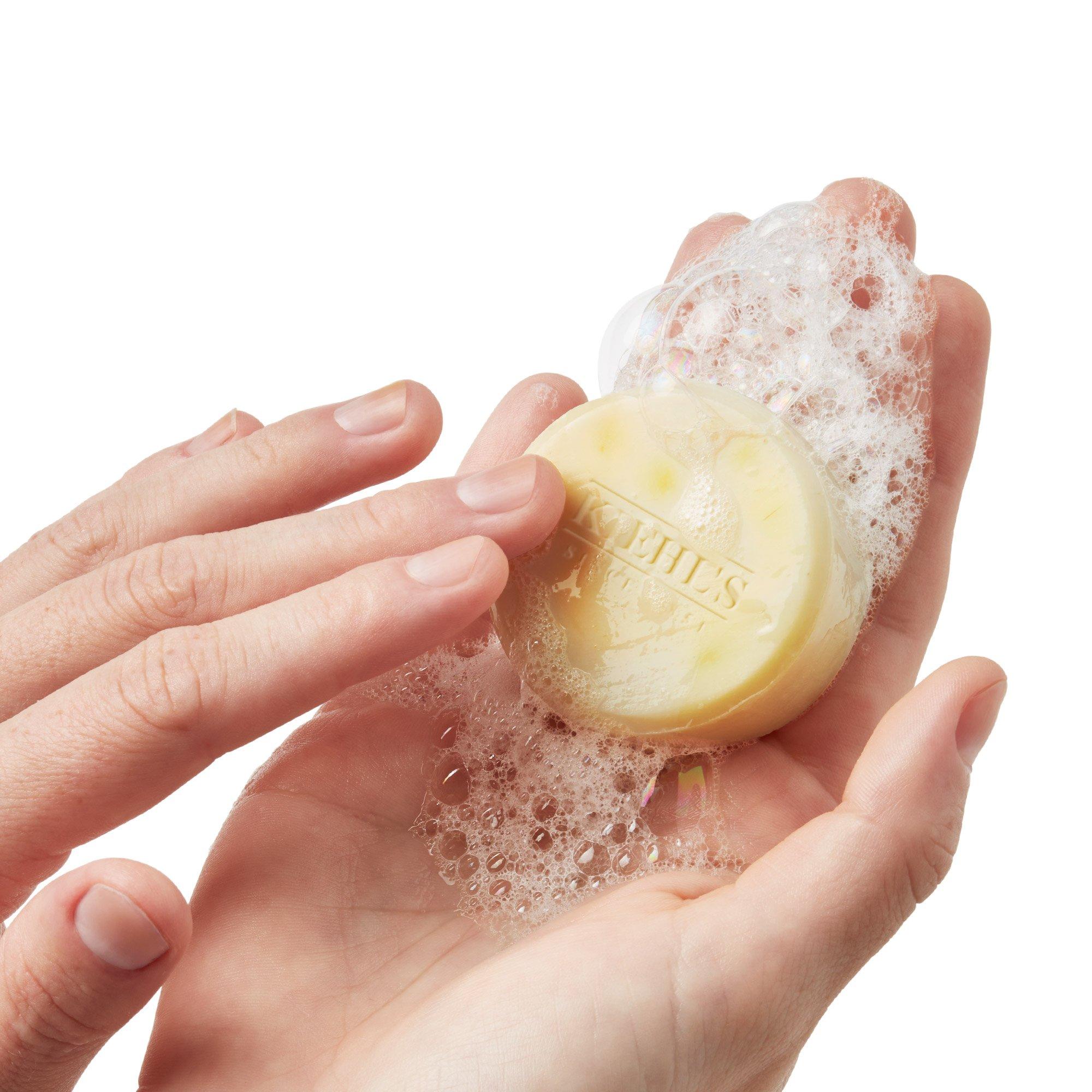 Clear - Kiehls - Calendula Calming & Soothing Concentrated Cleansing Bar - 3