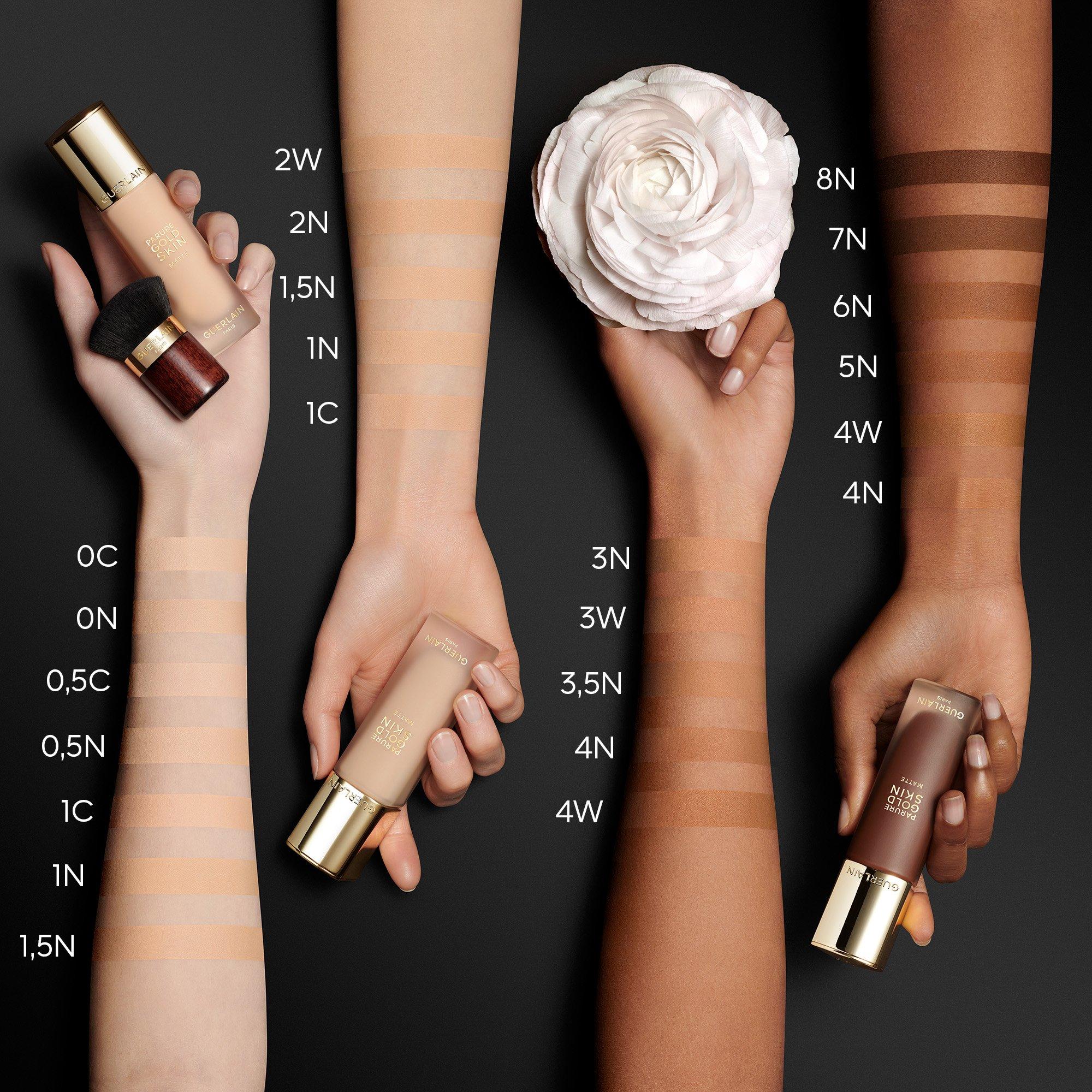 3.5N - Guerlain - Parure Gold Skin Matte Foundation - 4