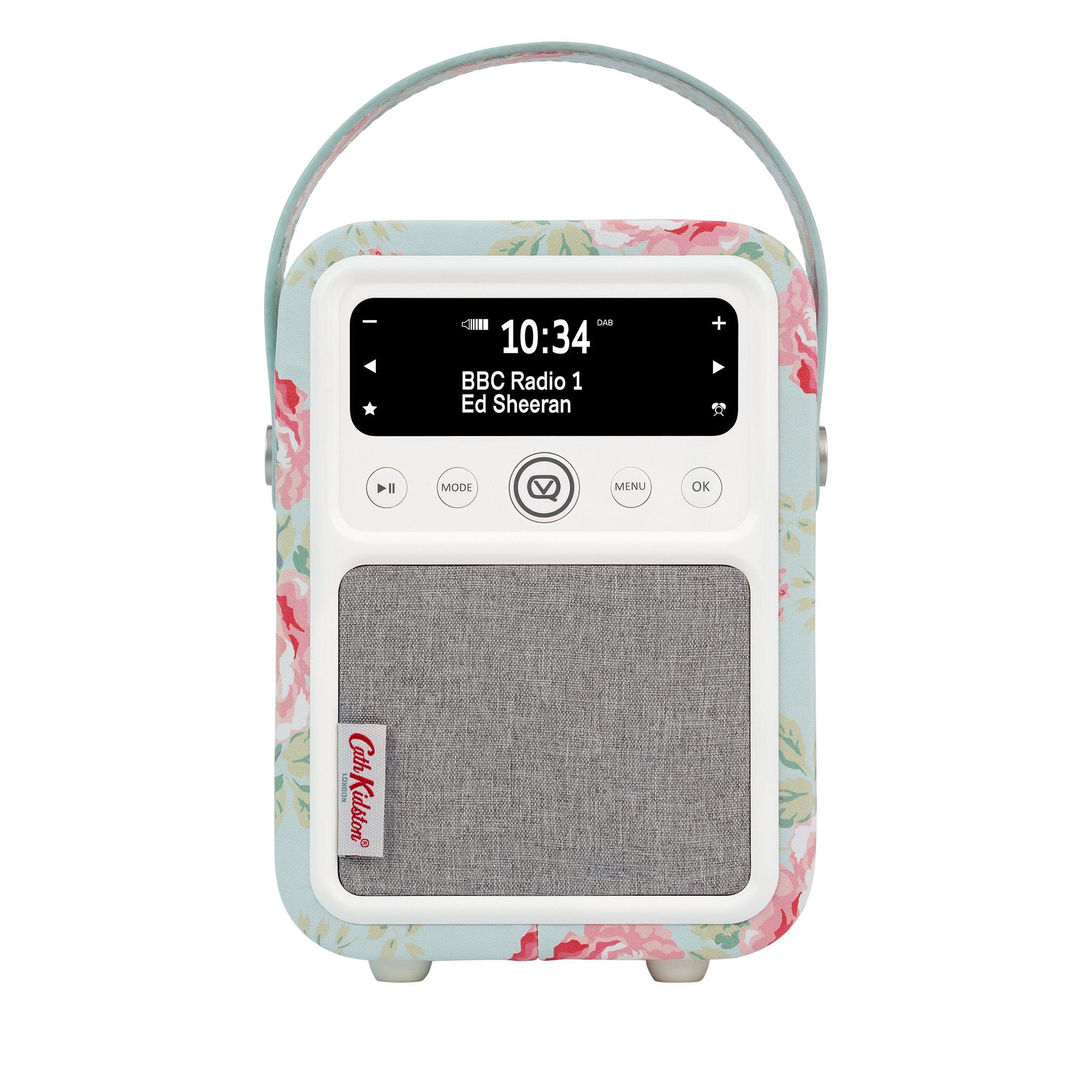White - View Quest - VQ Monty DAB Radio Cath Kidston Antique Rose - 3