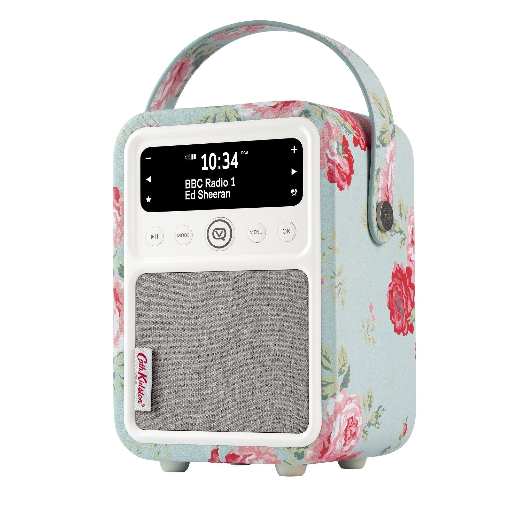 White - View Quest - VQ Monty DAB Radio Cath Kidston Antique Rose - 4