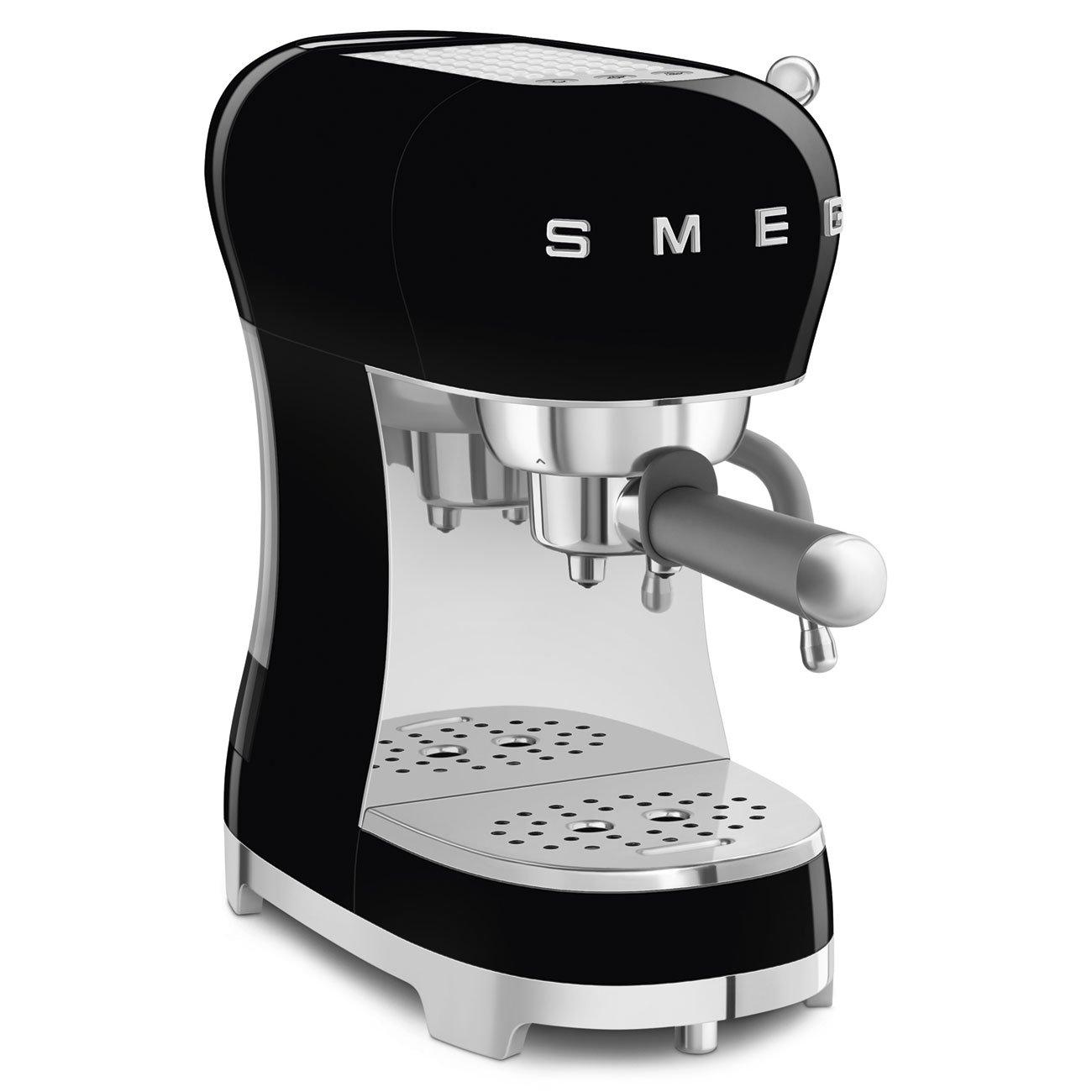 Black - Smeg - 50s Style Espresso Coffee Machine - 4