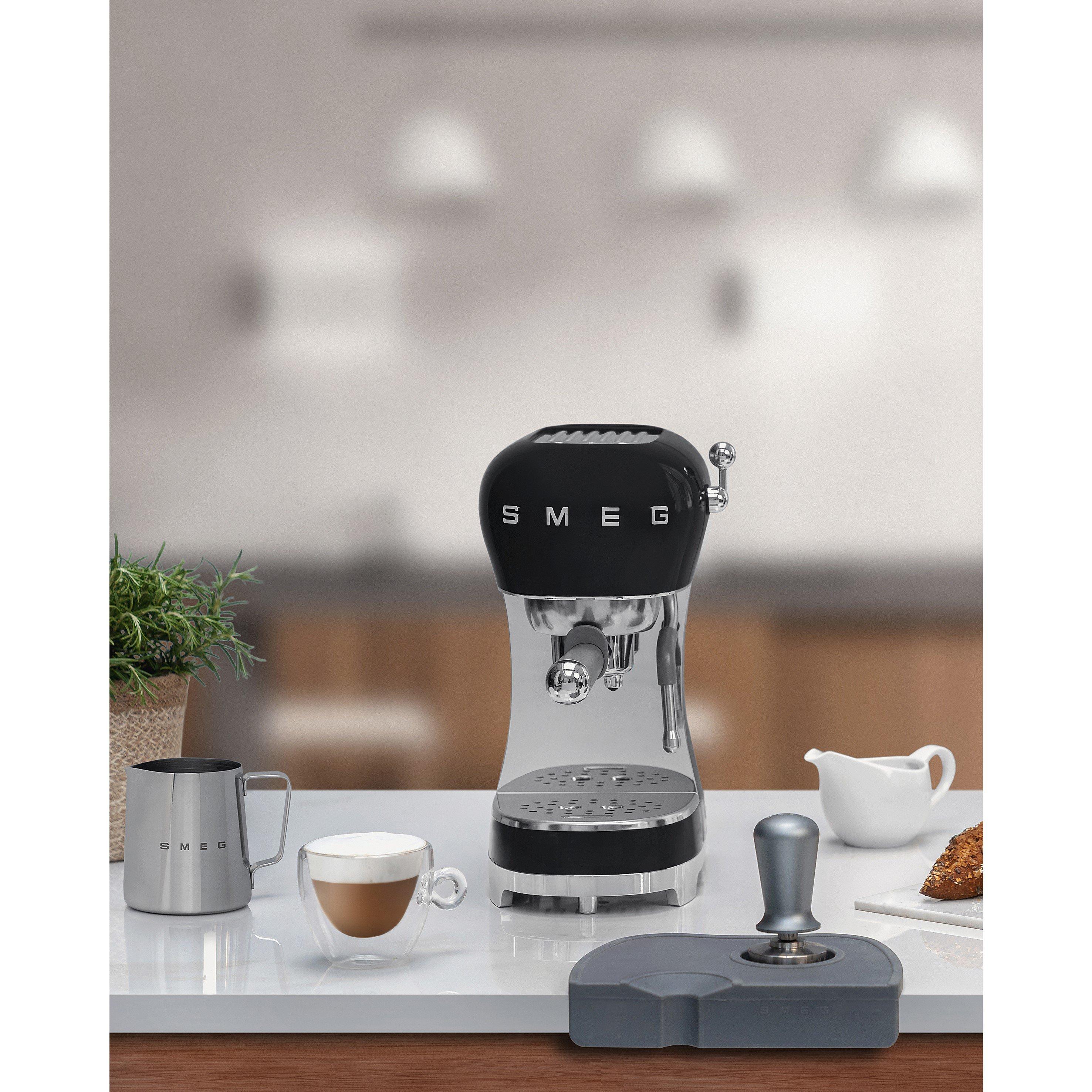 Black - Smeg - 50s Style Espresso Coffee Machine - 6