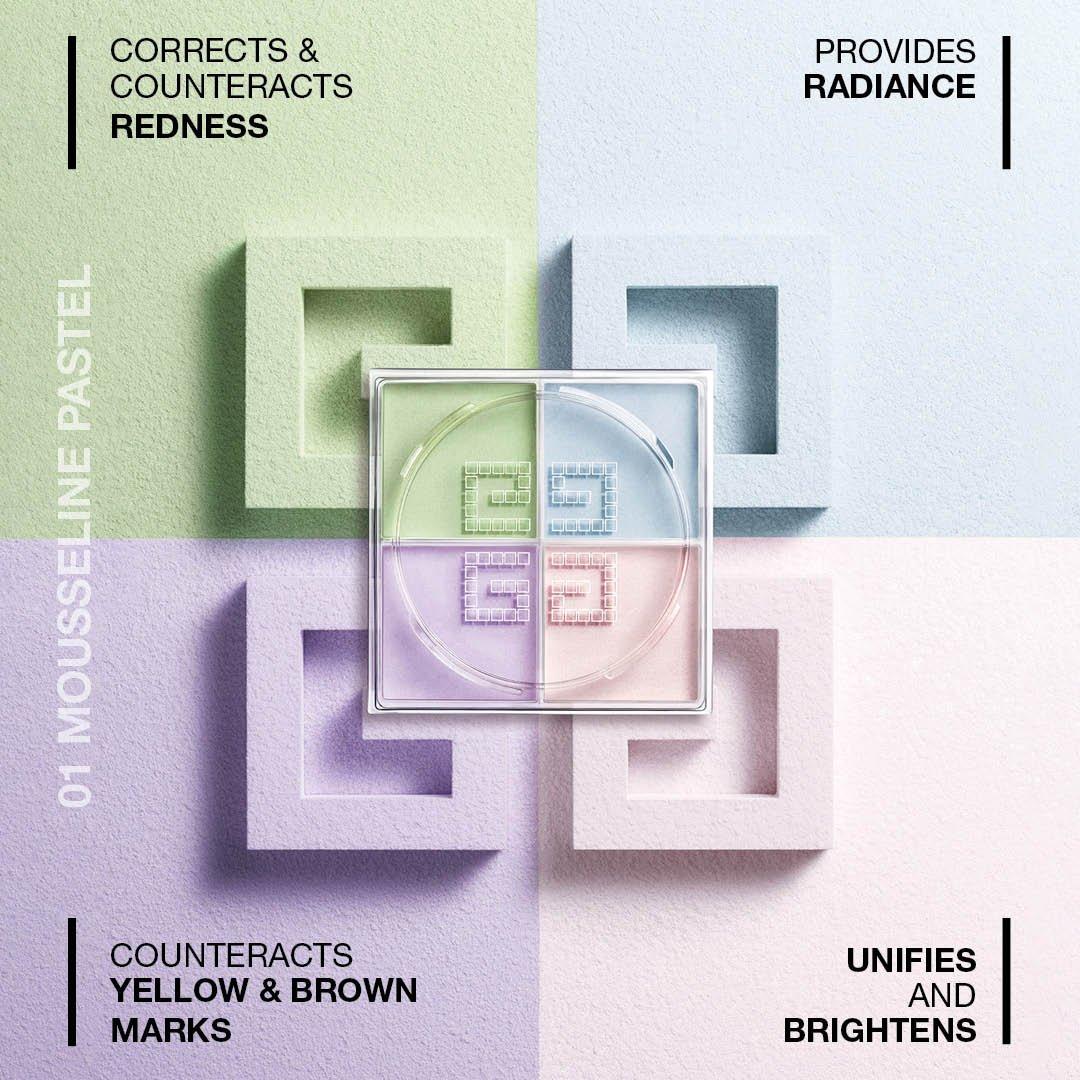 1 Mousseline - GIVENCHY - PRISME LIBRE Matte-Finish & Enhanced Radiance Loose Setting Powder, 4 in 1 Harmony - 2