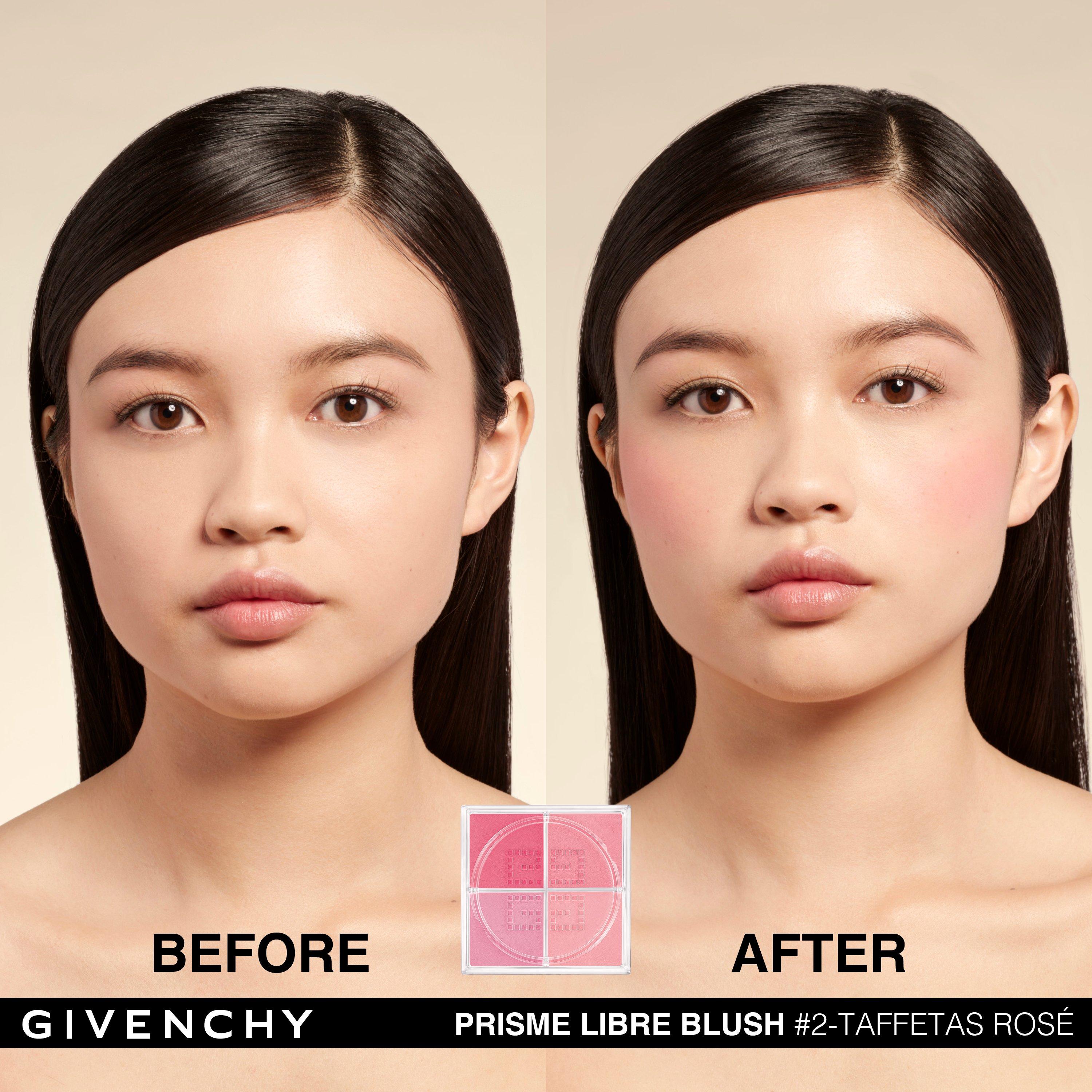 02 Taff Rose - GIVENCHY - Prisme Libre Blush the first 4-colour loose powder blush - 3