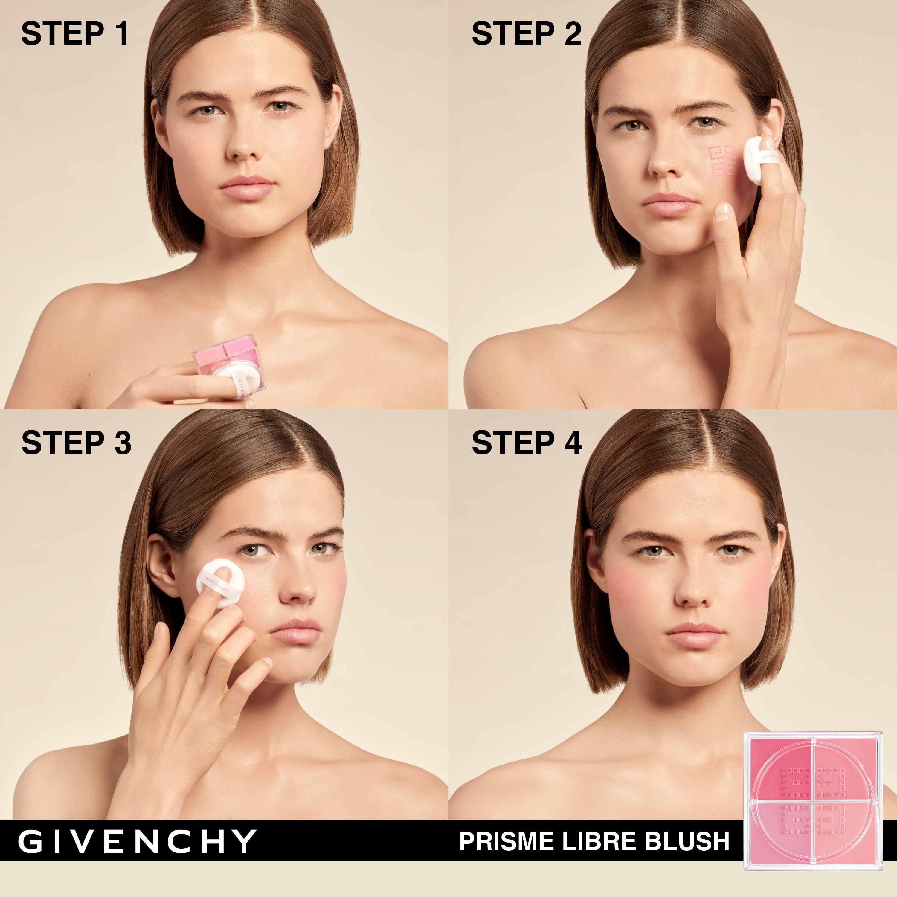 03 Voil Cor - GIVENCHY - Prisme Libre Blush the first 4-colour loose powder blush - 5