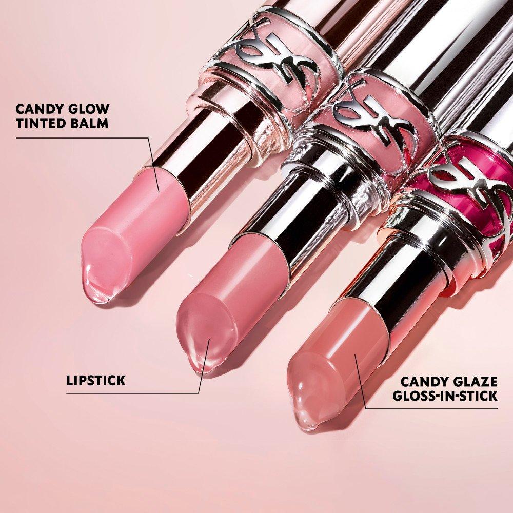 18 - BUBBLE GUM - Yves Saint Laurent - Ysl Loveshine Candy Glaze Lip Gloss In A Stick - 7