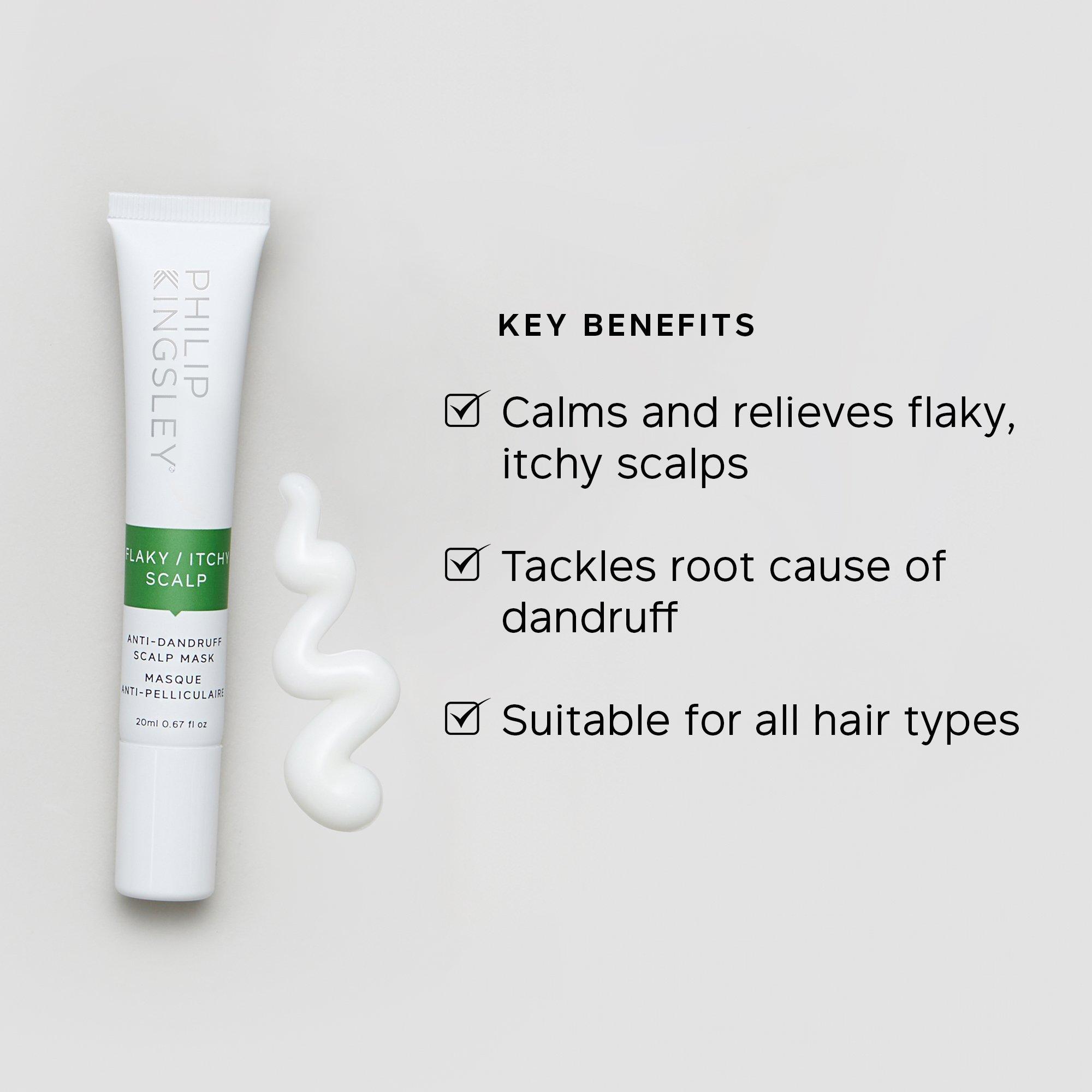 Clear - Philip Kingsley - Flaky/Itchy Scalp Mask 20ml x 2 - 3