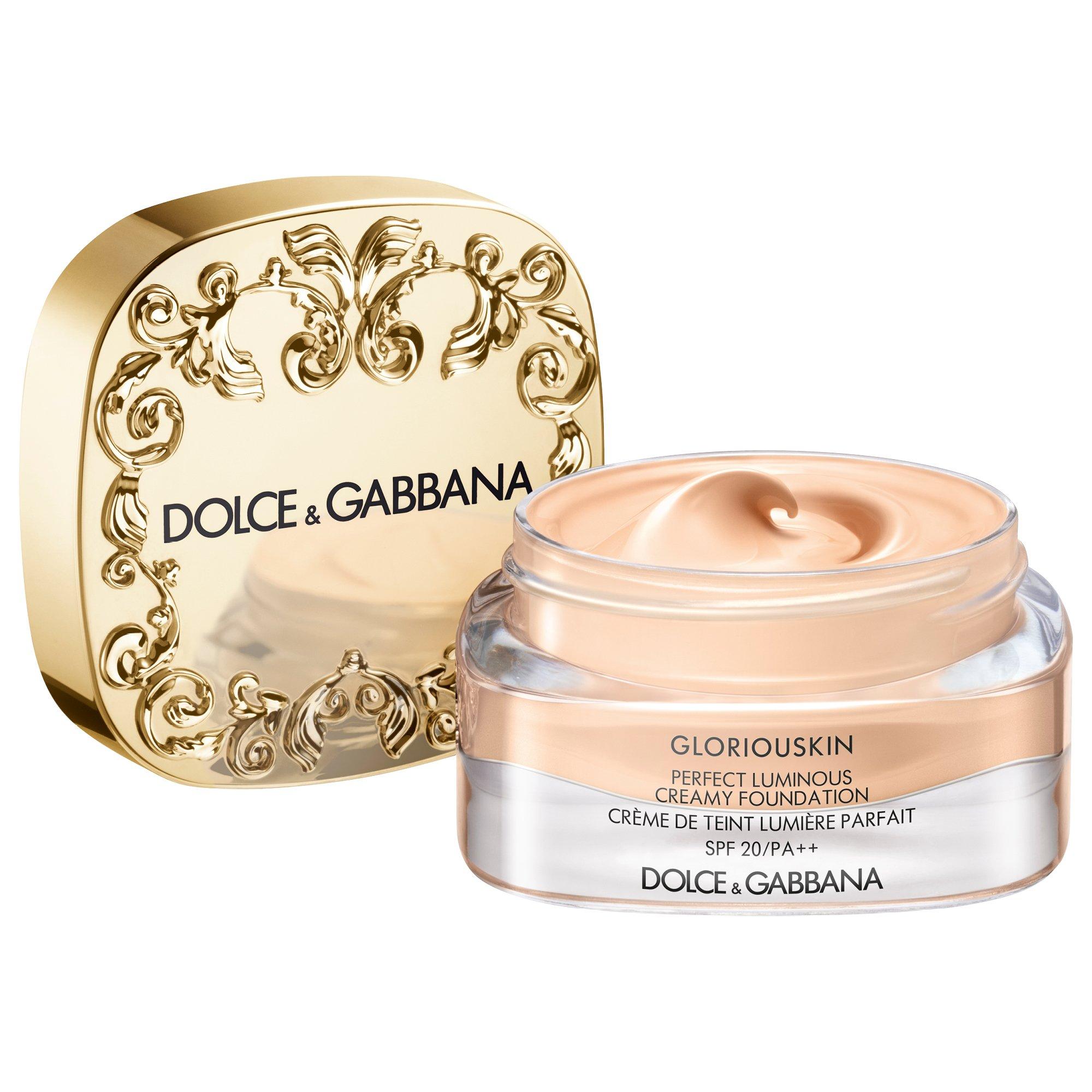 Porc 100 - Dolce and Gabbana - Gloriouskin Perfect Luminous Creamy Foundation SPF 20/PA++ - 1