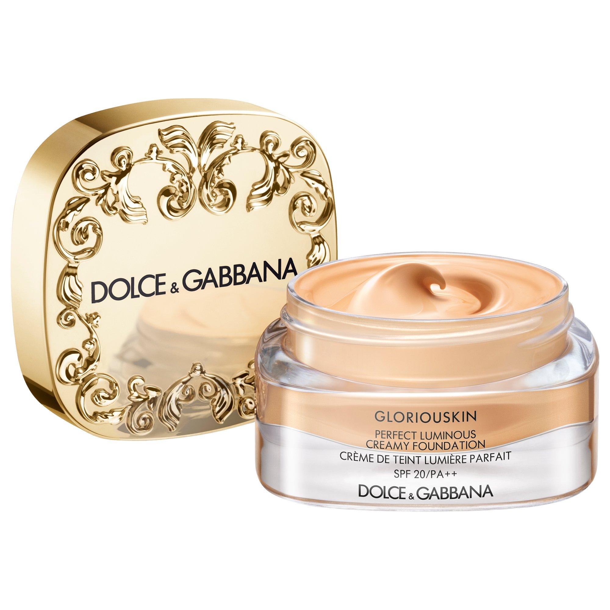 Nude 120 - Dolce and Gabbana - Gloriouskin Perfect Luminous Creamy Foundation SPF 20/PA++ - 1