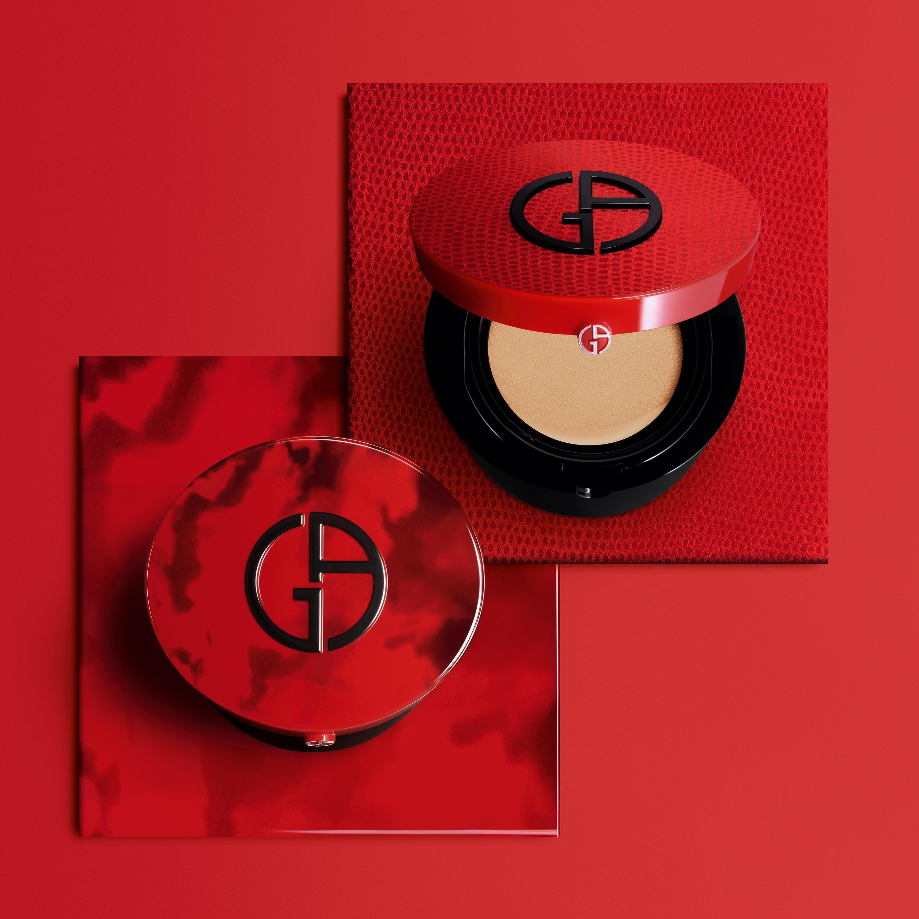 Laquer - Armani Beauty - Red Cushion Lacquer Case - 3