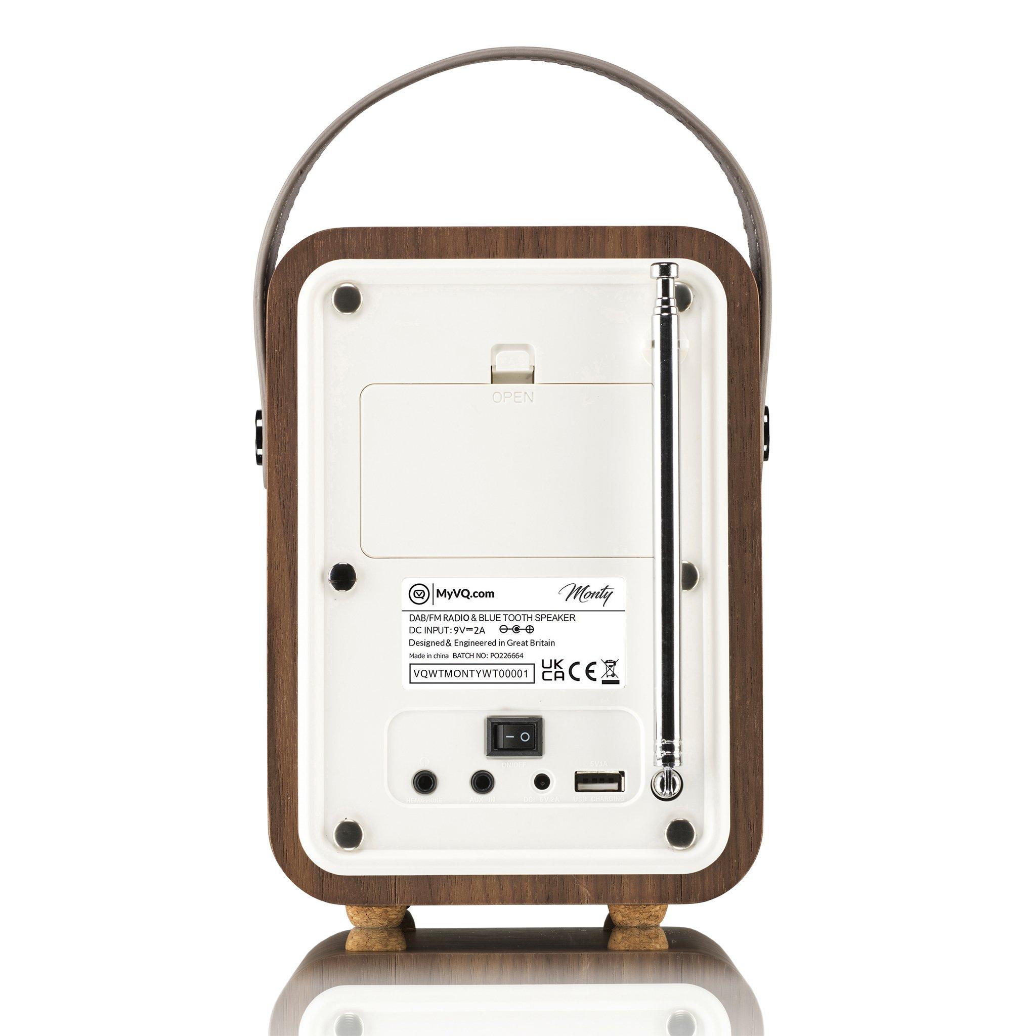 Walnut - View Quest - Monty DAB Radio Walnut - 5