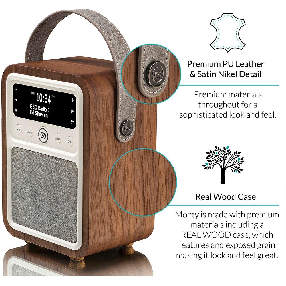 Walnut - View Quest - Monty DAB Radio Walnut - 10