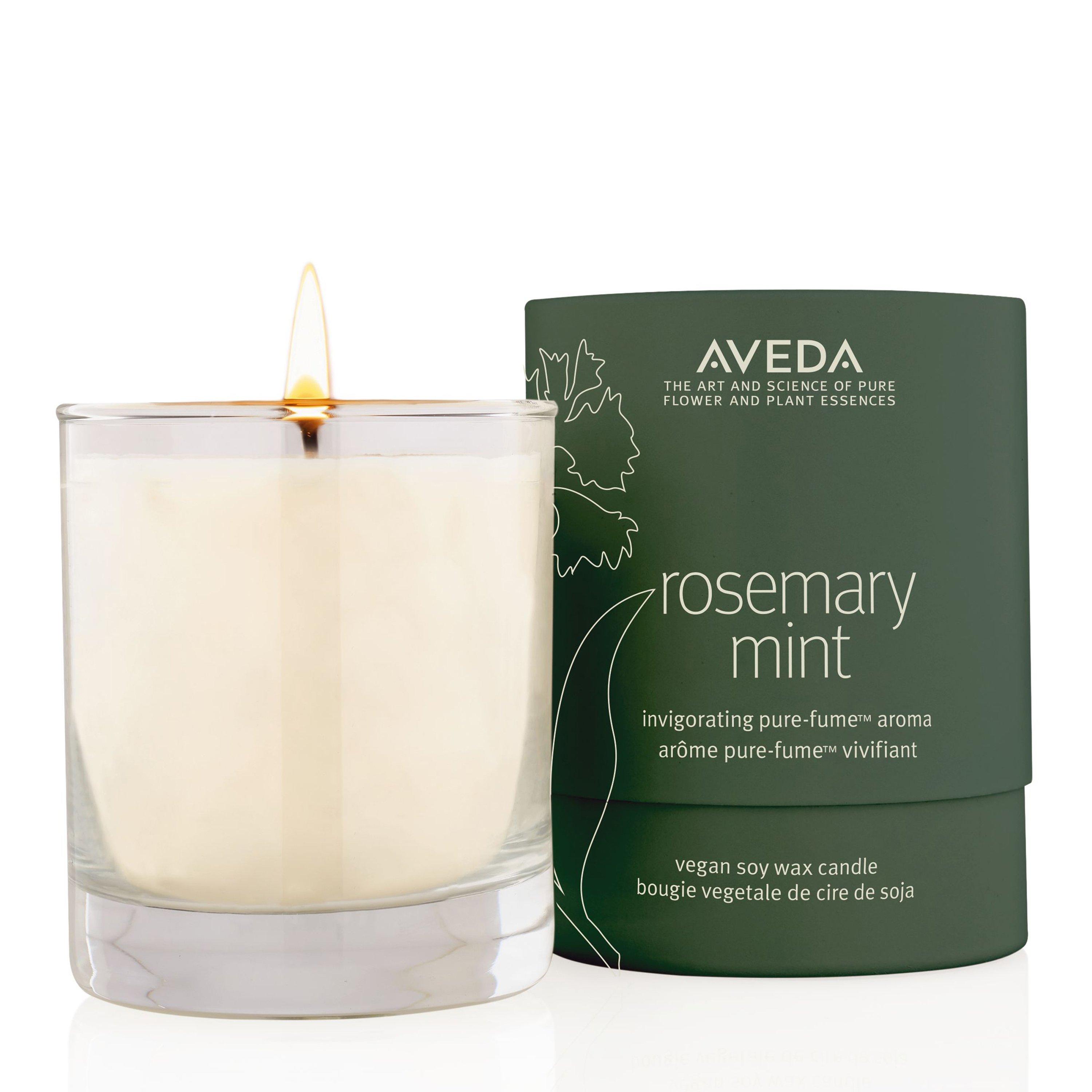 White - Aveda - Rosemary Mint Candle - 2