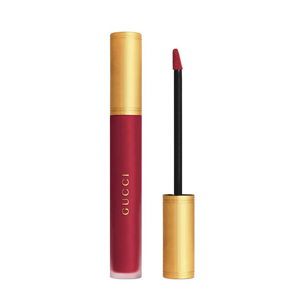 Gucci Rouge a Levres Liquide Matte Soft Liquid Lipstick - Rosso Ancora