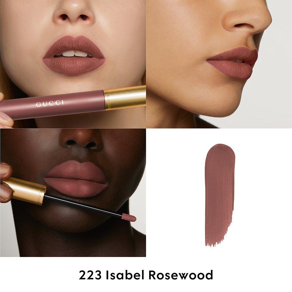 223 Isabel Rose - Gucci - Rouge a Levres Liquide Matte Soft Liquid Lipstick - 2