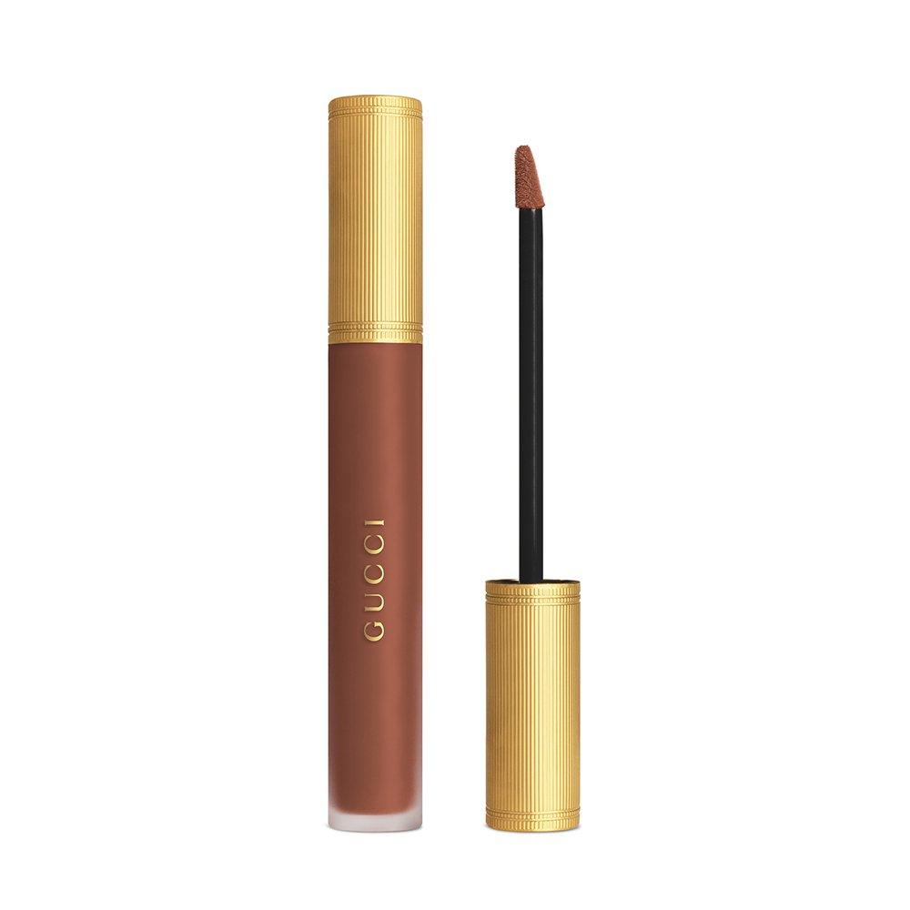 Gucci Rouge a Levres Liquide Matte Soft Liquid Lipstick - LucyDarkOrange
