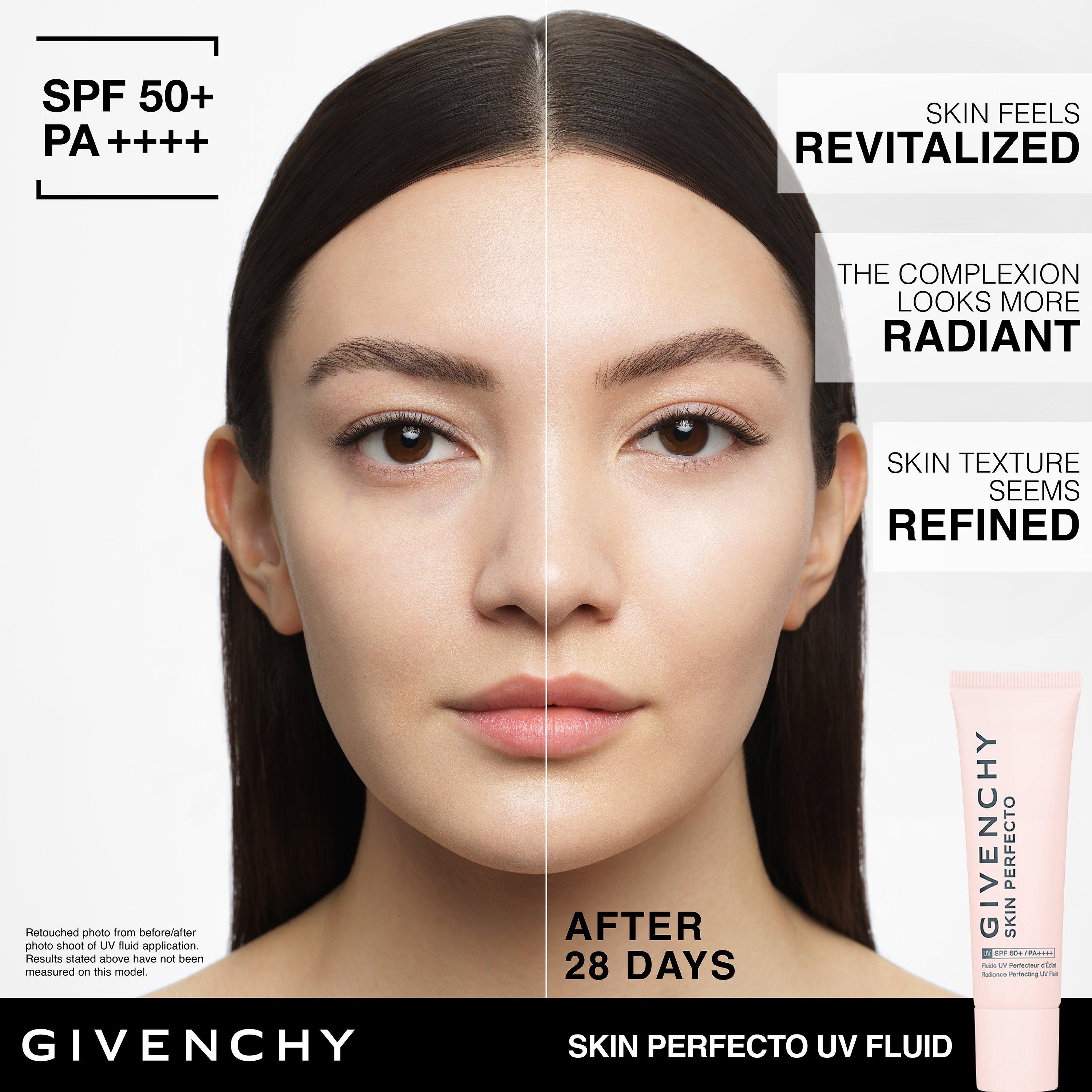 Clear - GIVENCHY - GIVENCHY SKIN PERFECTO RADIANCE PERFECTING UV FLUID SPF 50+ PA++++. - 2