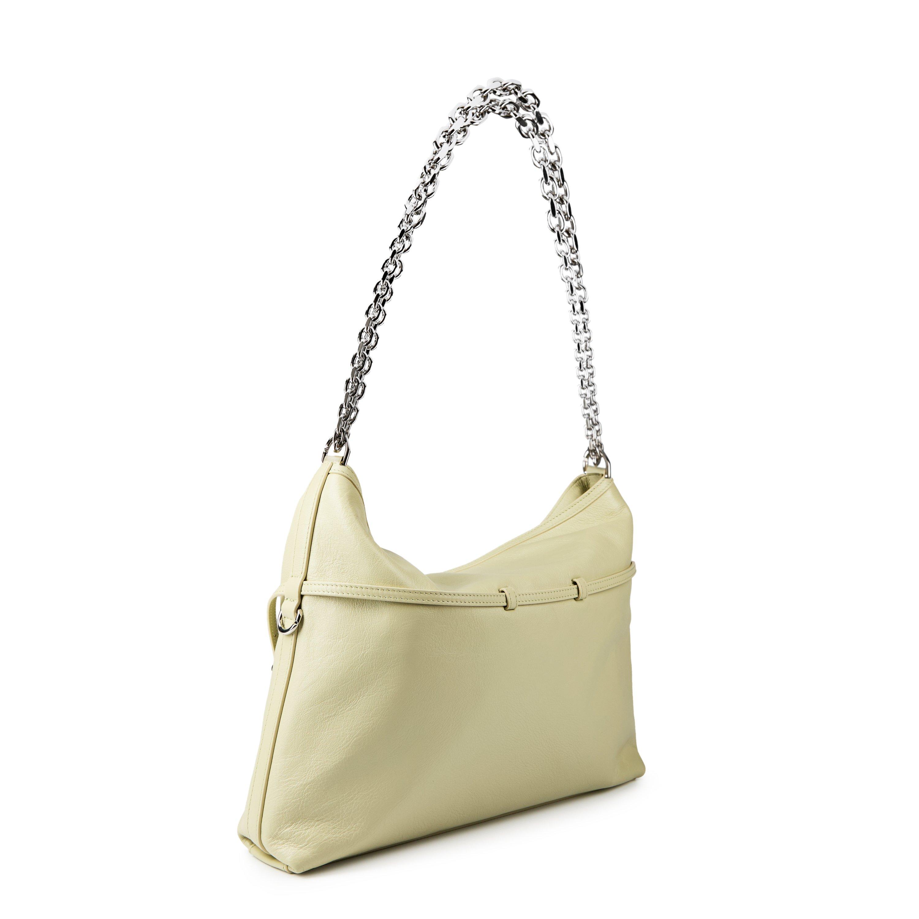 Almond Green - GIVENCHY - Medium Voyou Chain Shoulder Bag - 3