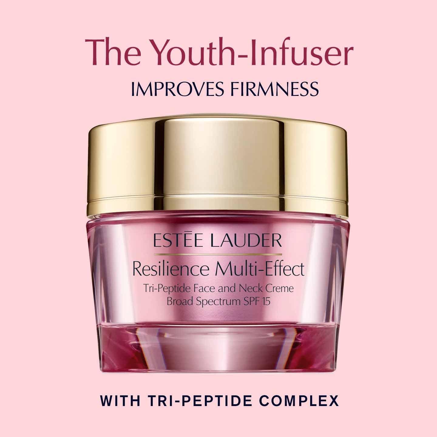 cream - Estee Lauder - Resilience Multi-Effect Tri-Peptide Face and Neck Moisturiser Crème SPF15 50ml - 3